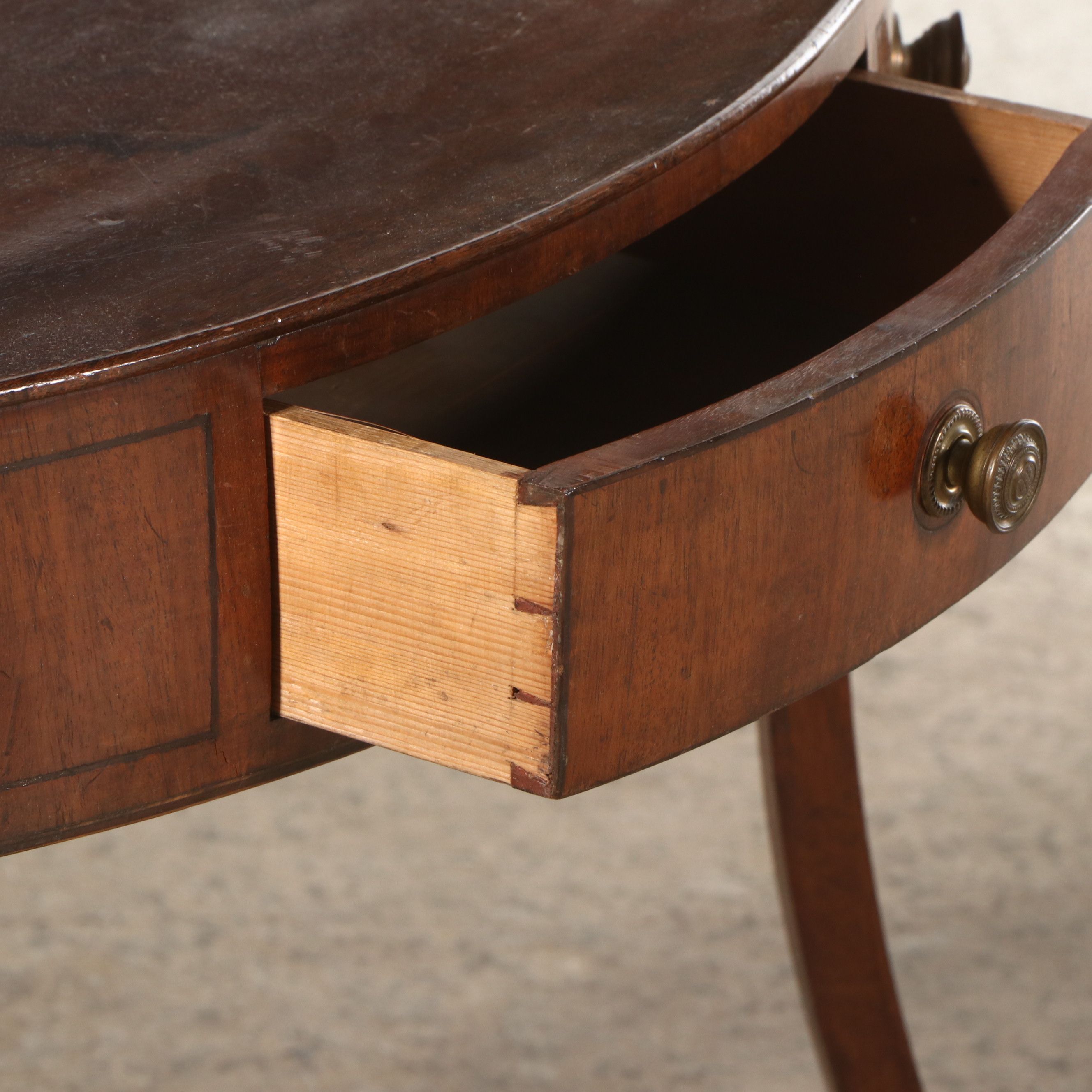 Georgian Mahogany Corner Washstand, Late 18th to Mid-19th Century