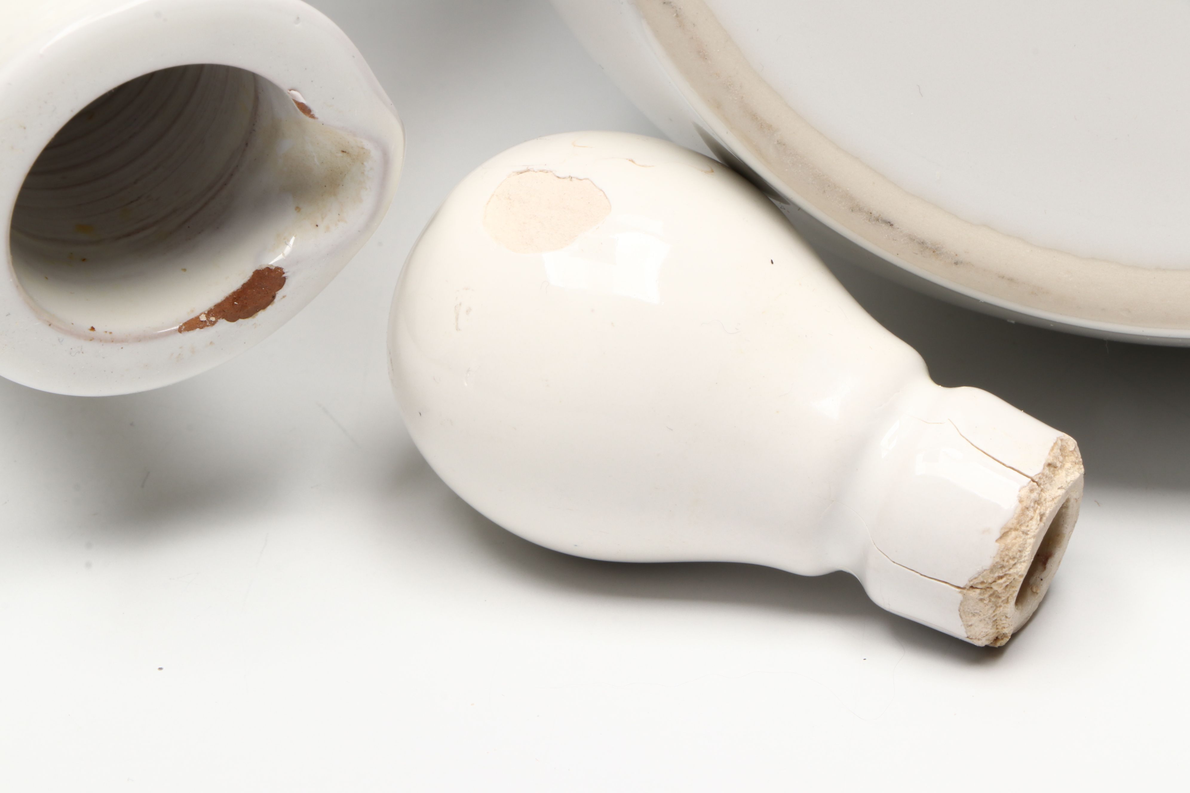 Soule Studio Yellow Glaze Ceramic Pitcher with Other Majolica Style Drinkware