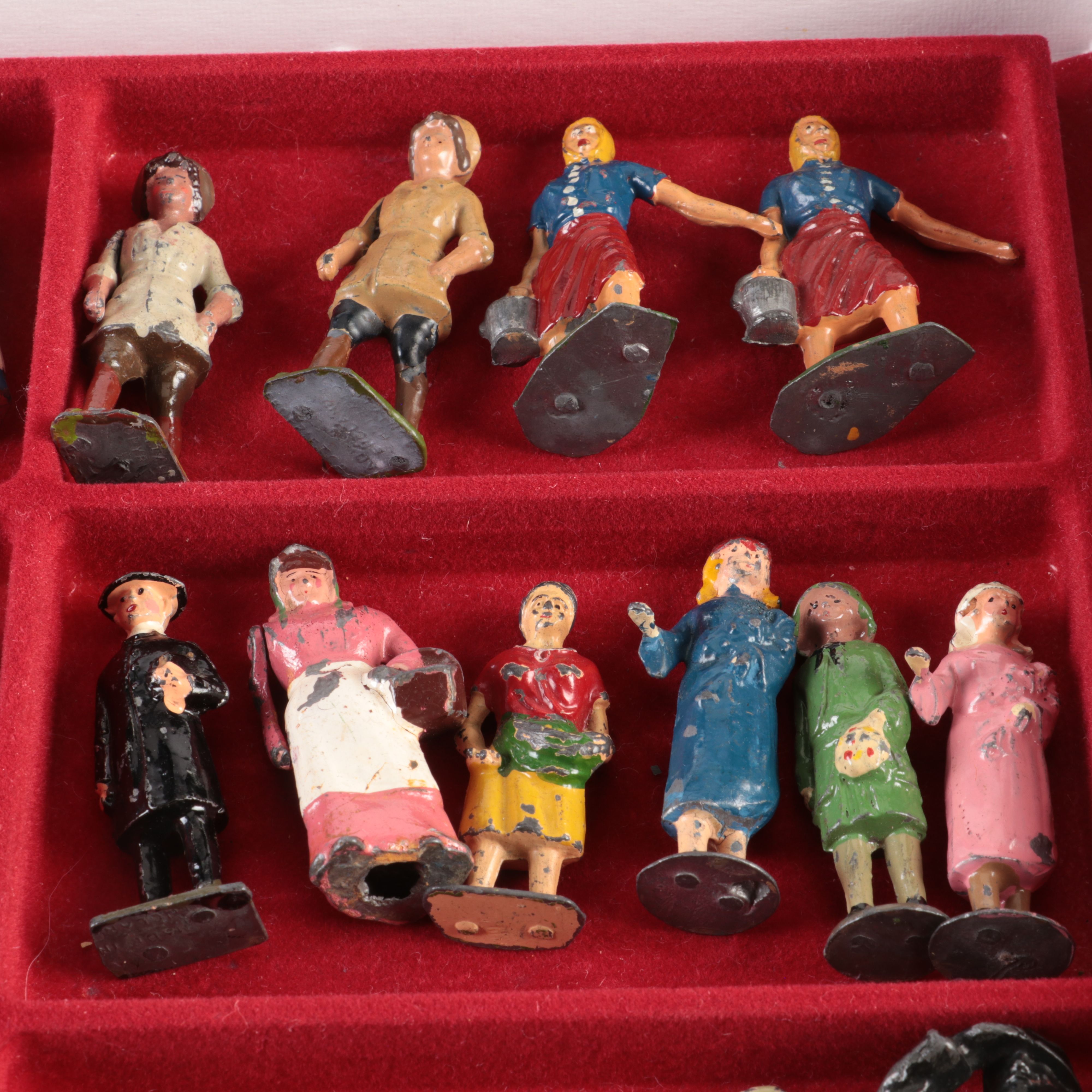 Collection of Over 50 English Made Civilian Toy Figures
