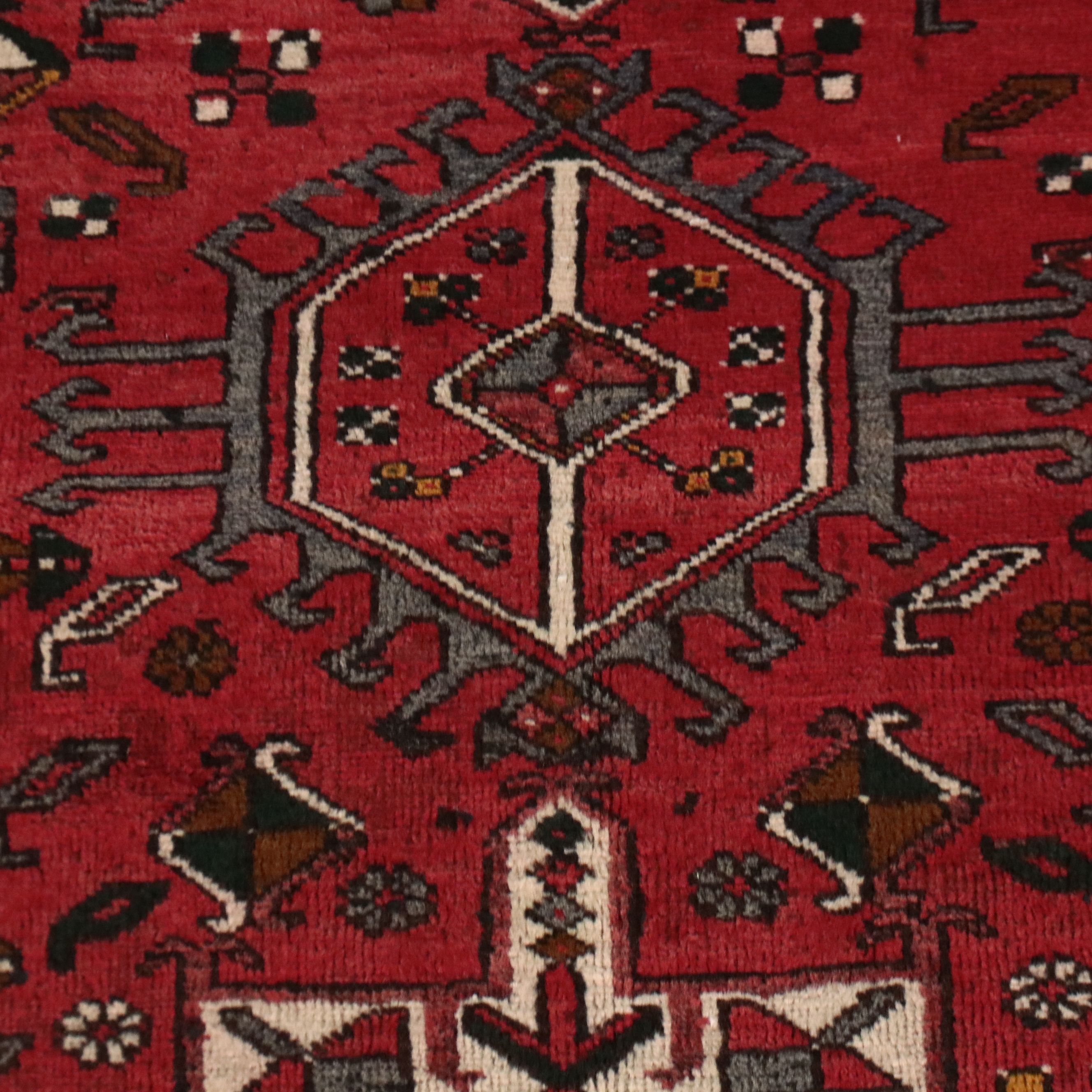 2'9 x 8'10 Hand-Knotted Persian Lamberan Long Rug