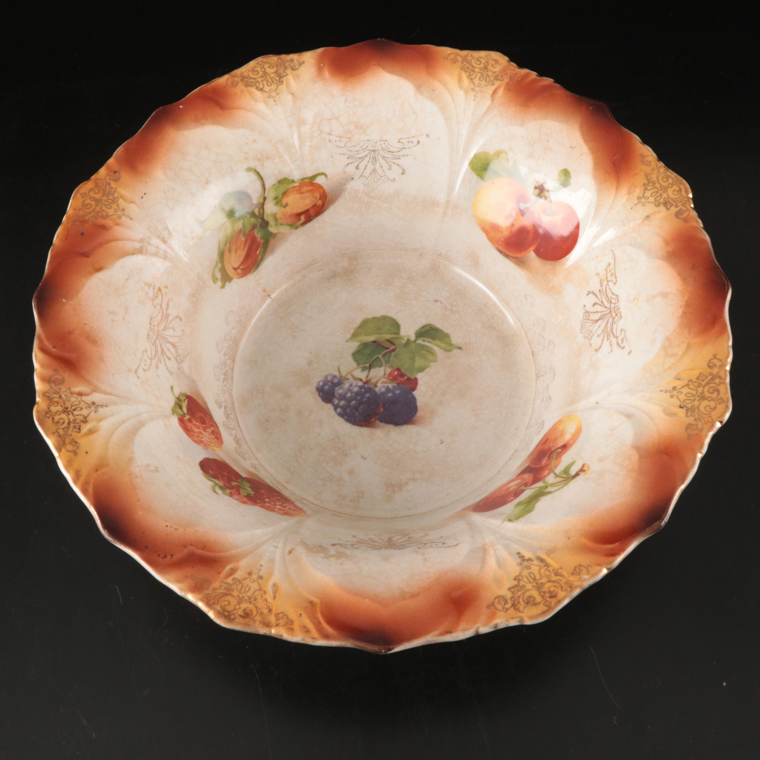 S. Fielding & Co. Lidded Dish, Royal Firenze Serving Bowl and More