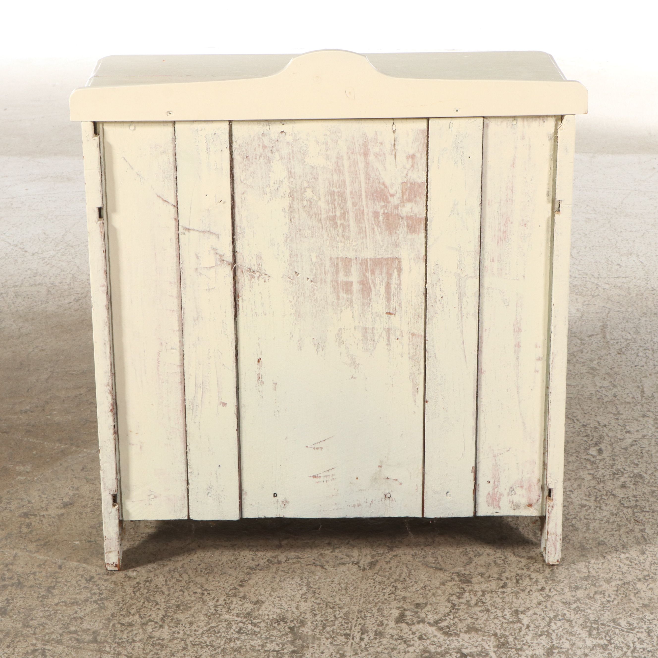 Victorian Knapp Jointed Painted Wood Washstand, 1870-1900