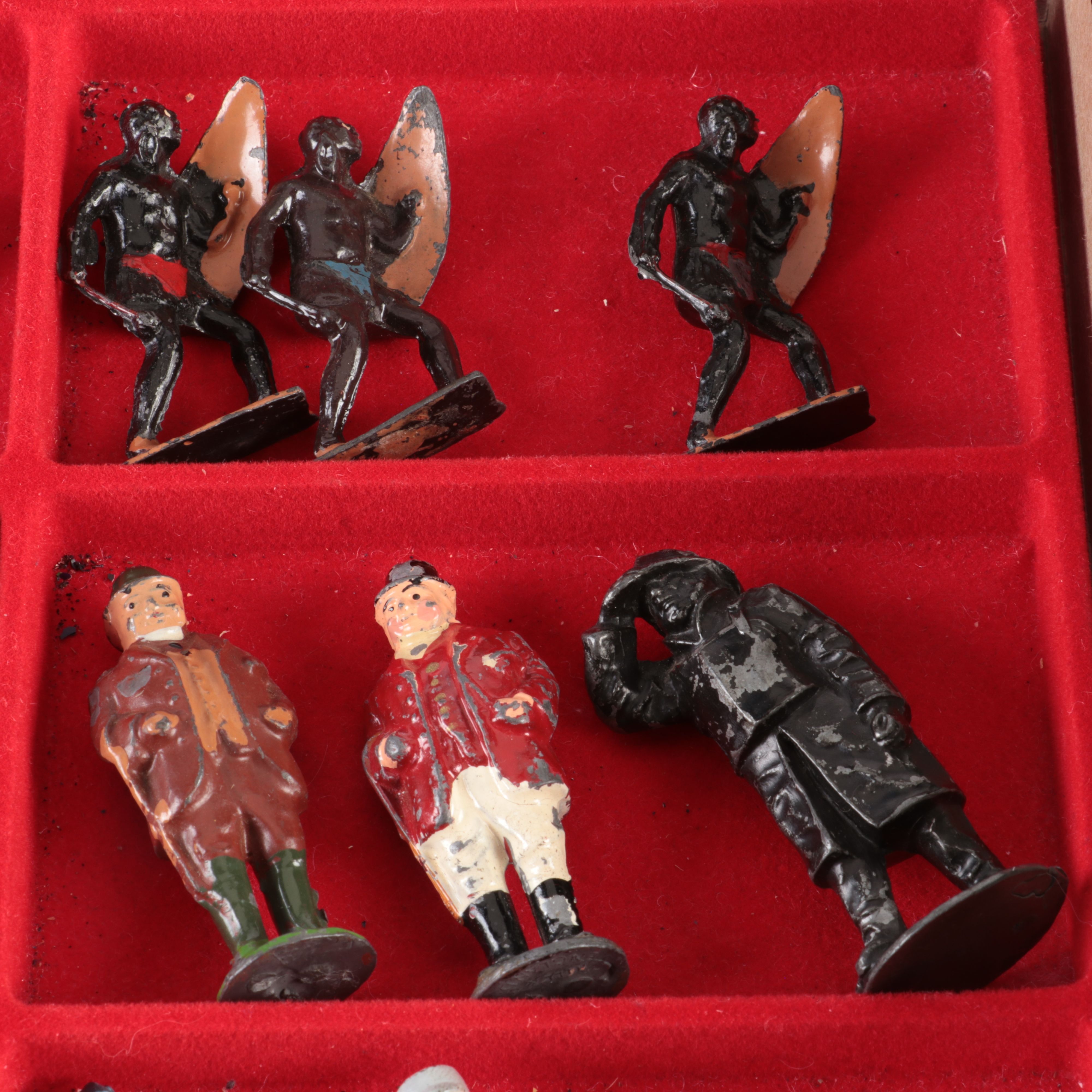 Collection of Over 40 English Made Civilian Toy Figures