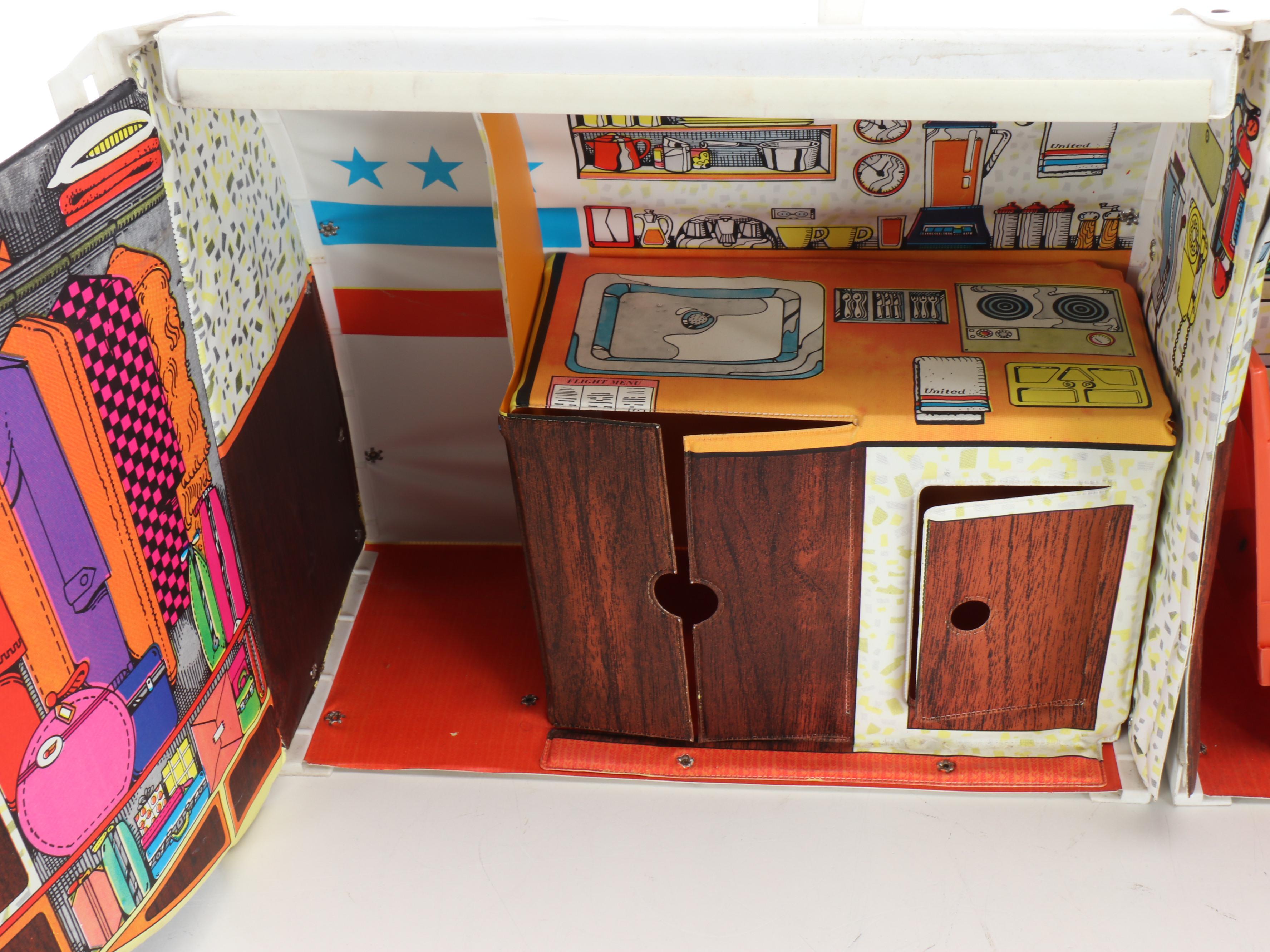 Mattel "Barbie's Friend Ship" Airplane Play Set, 1970's