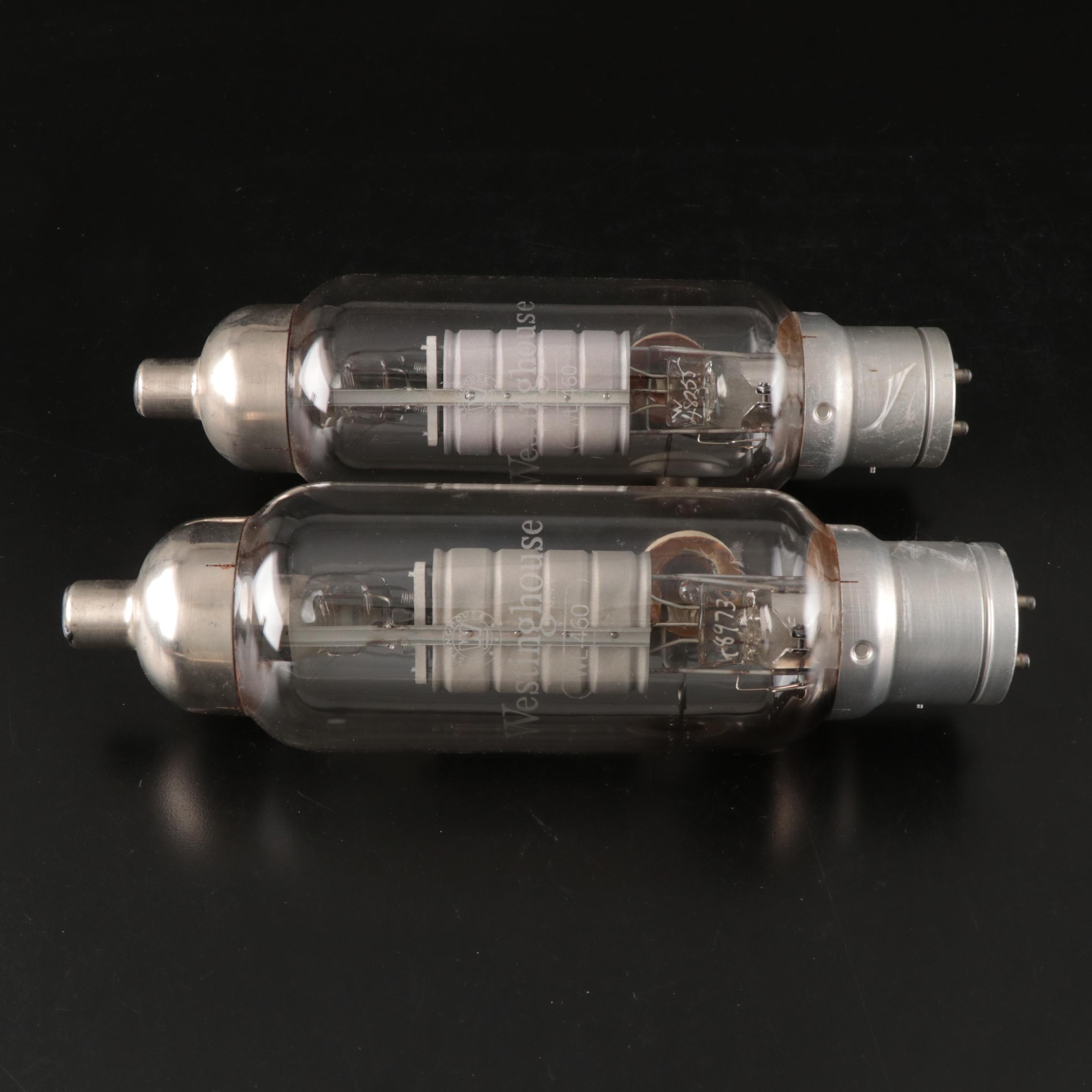 Westinghouse WL-460 and Machlett ML- 41 Vacuum Tubes