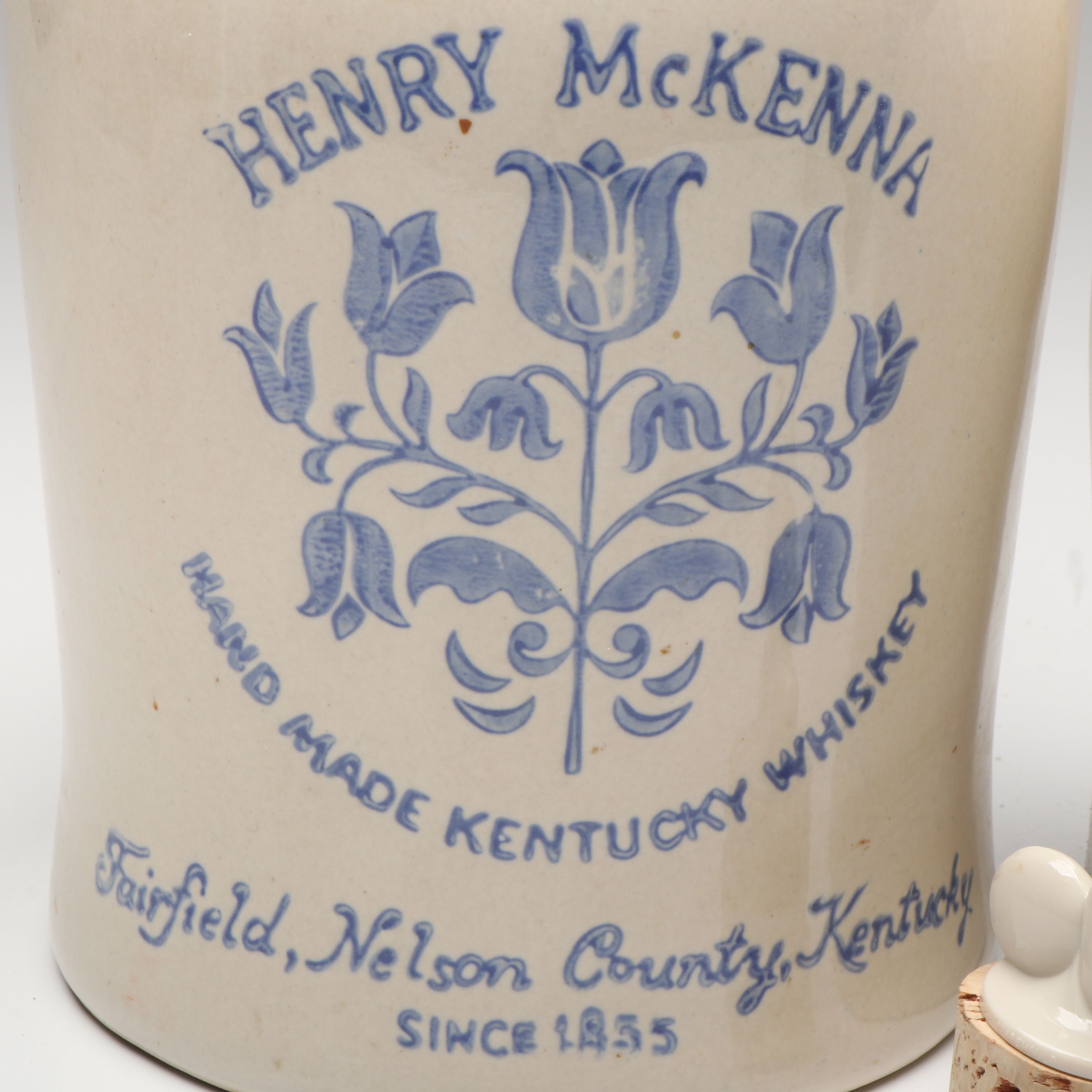 Henry McKenna Nelson County Kentucky Stoneware Whiskey Jugs, 20th Century
