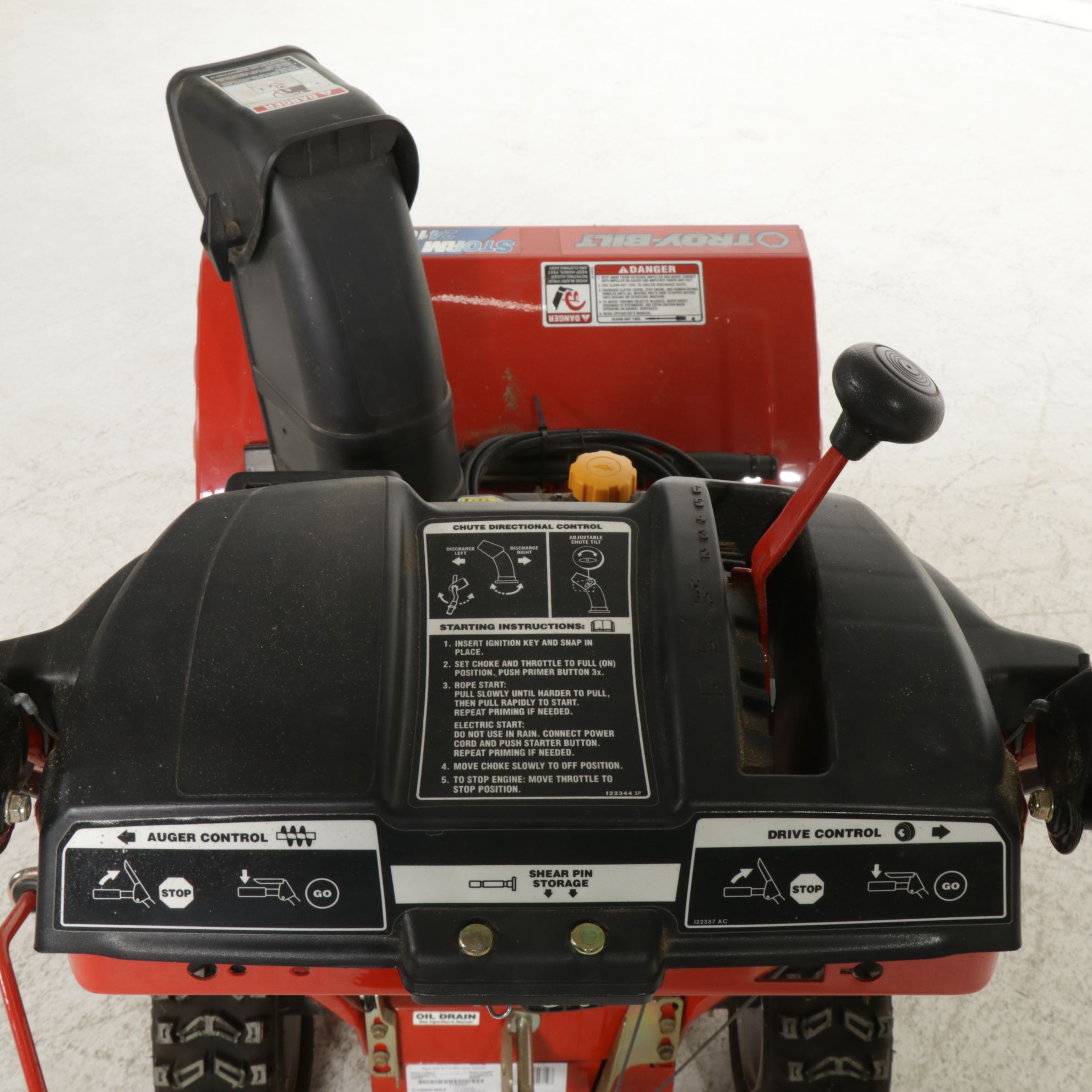 Troy-Bilt "Storm 2410" Snow Blower