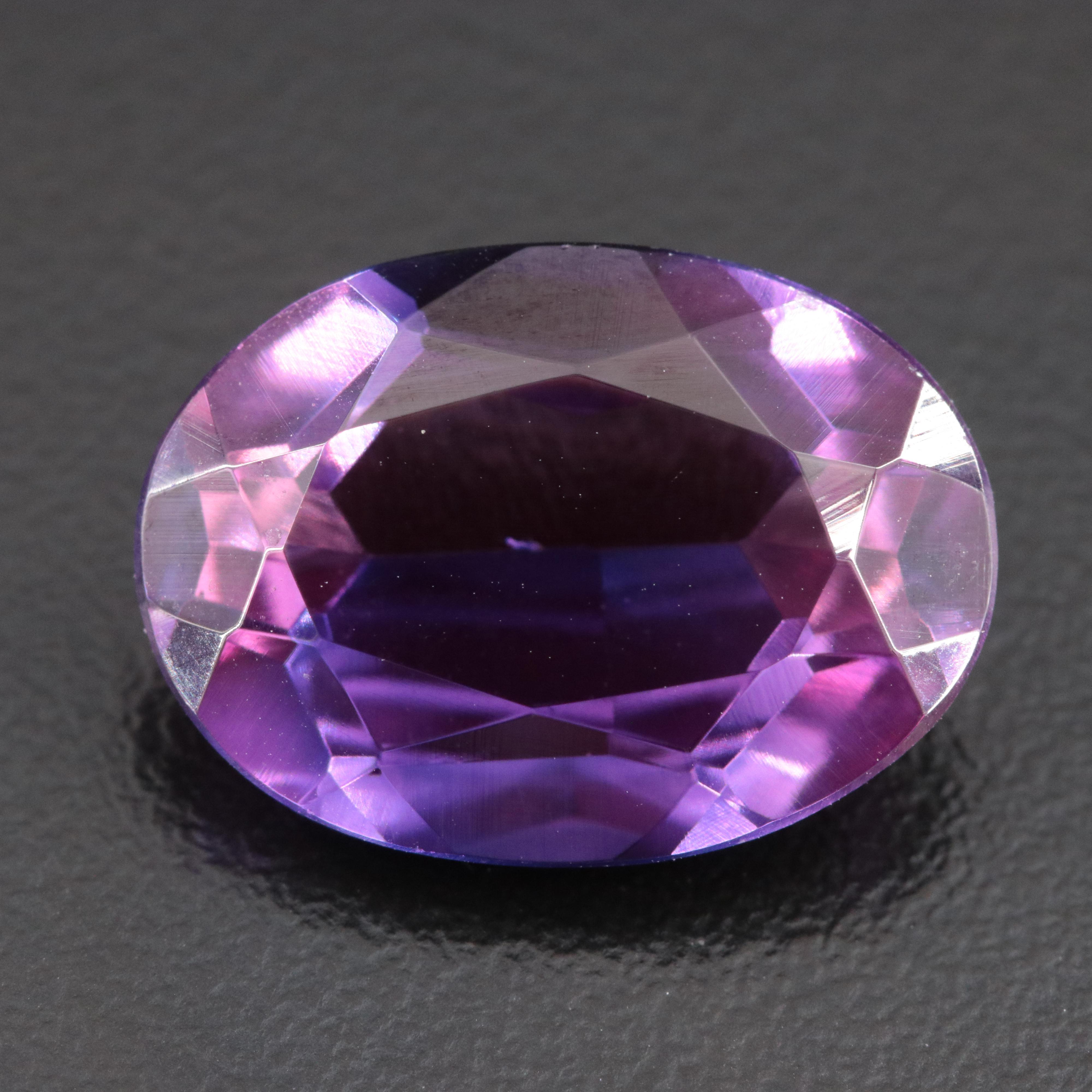 Loose 15.16 CTW Lab Grown Sapphire