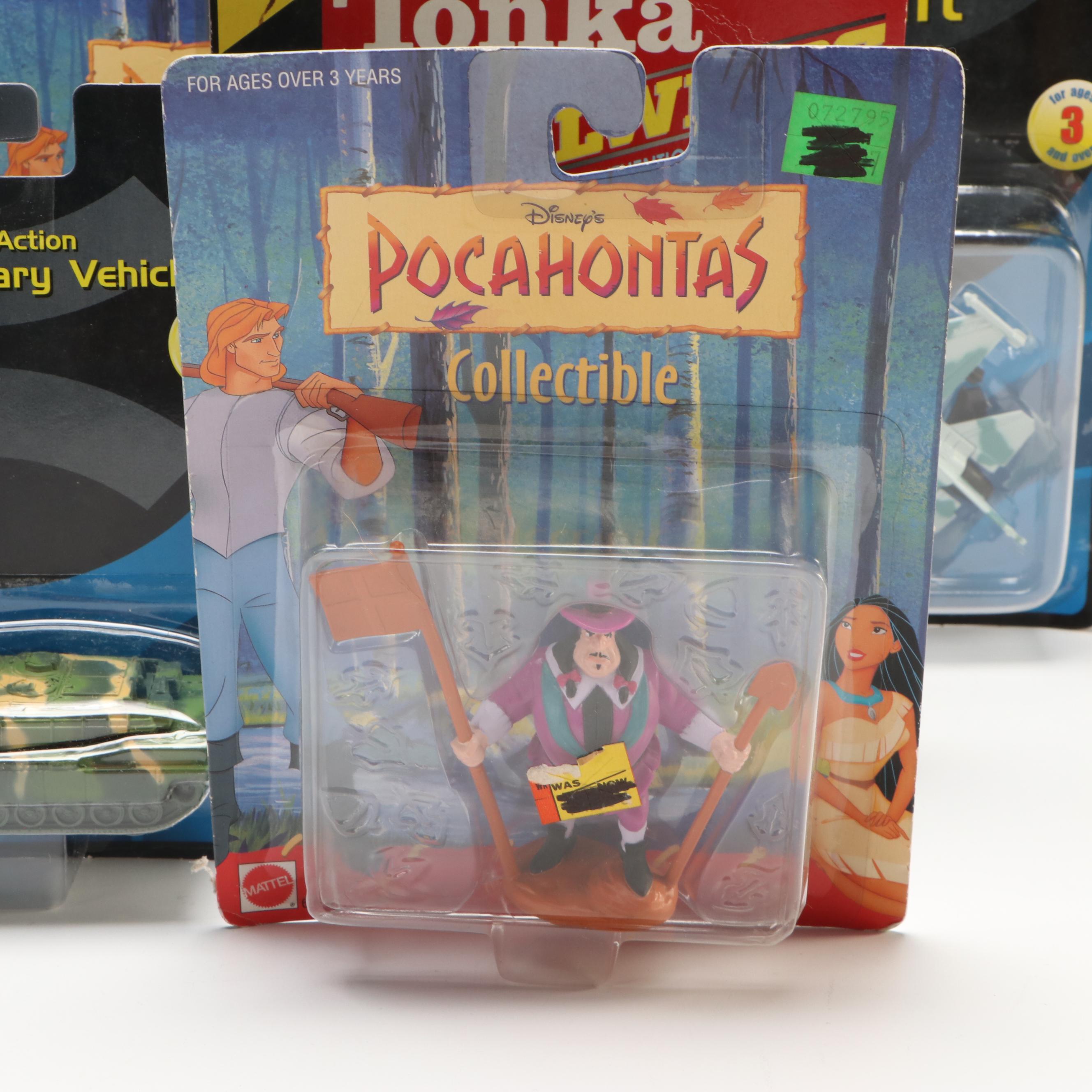 Disney Pocahontas with N-Sync and Other Figurines and Diecast Vehicles