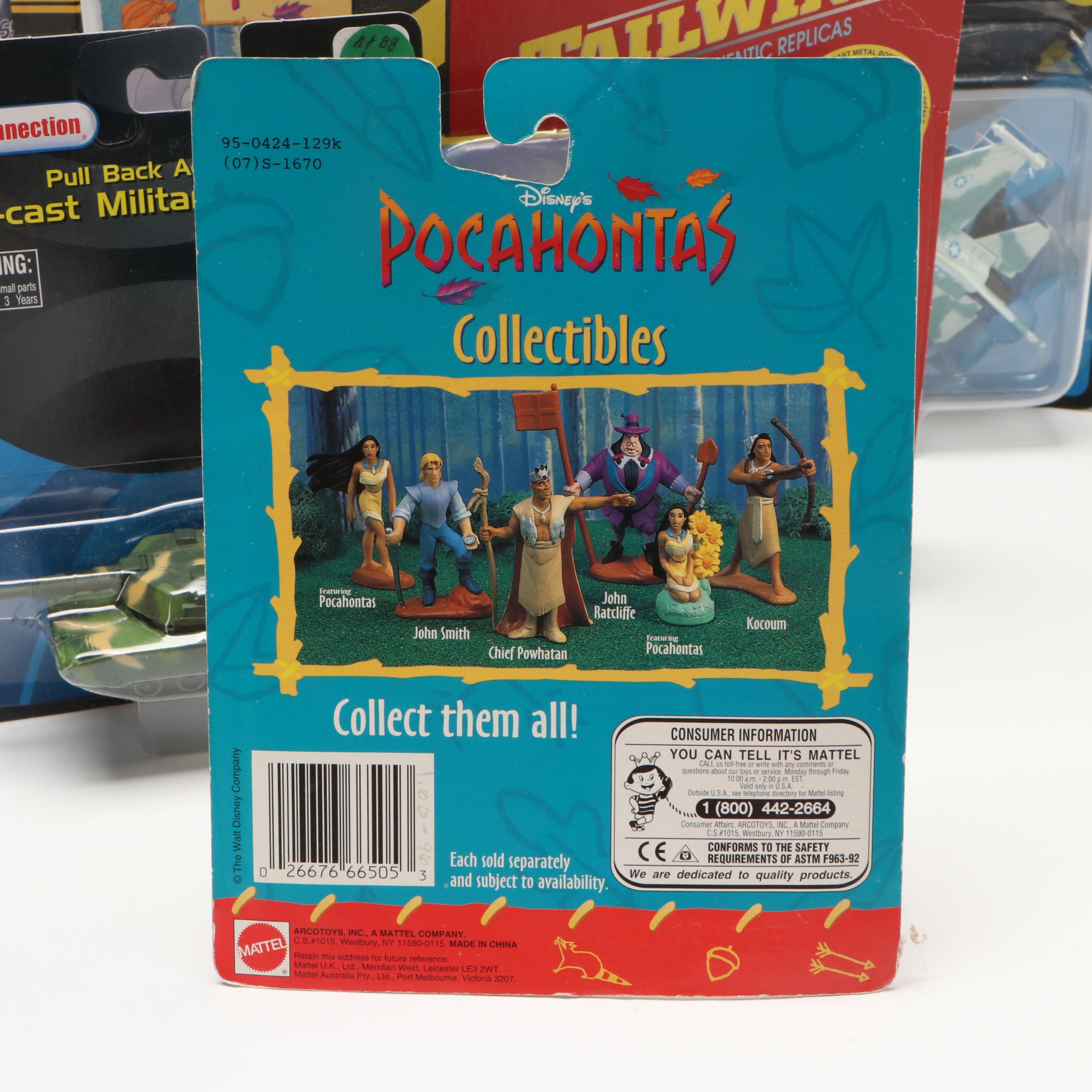 Disney Pocahontas with N-Sync and Other Figurines and Diecast Vehicles
