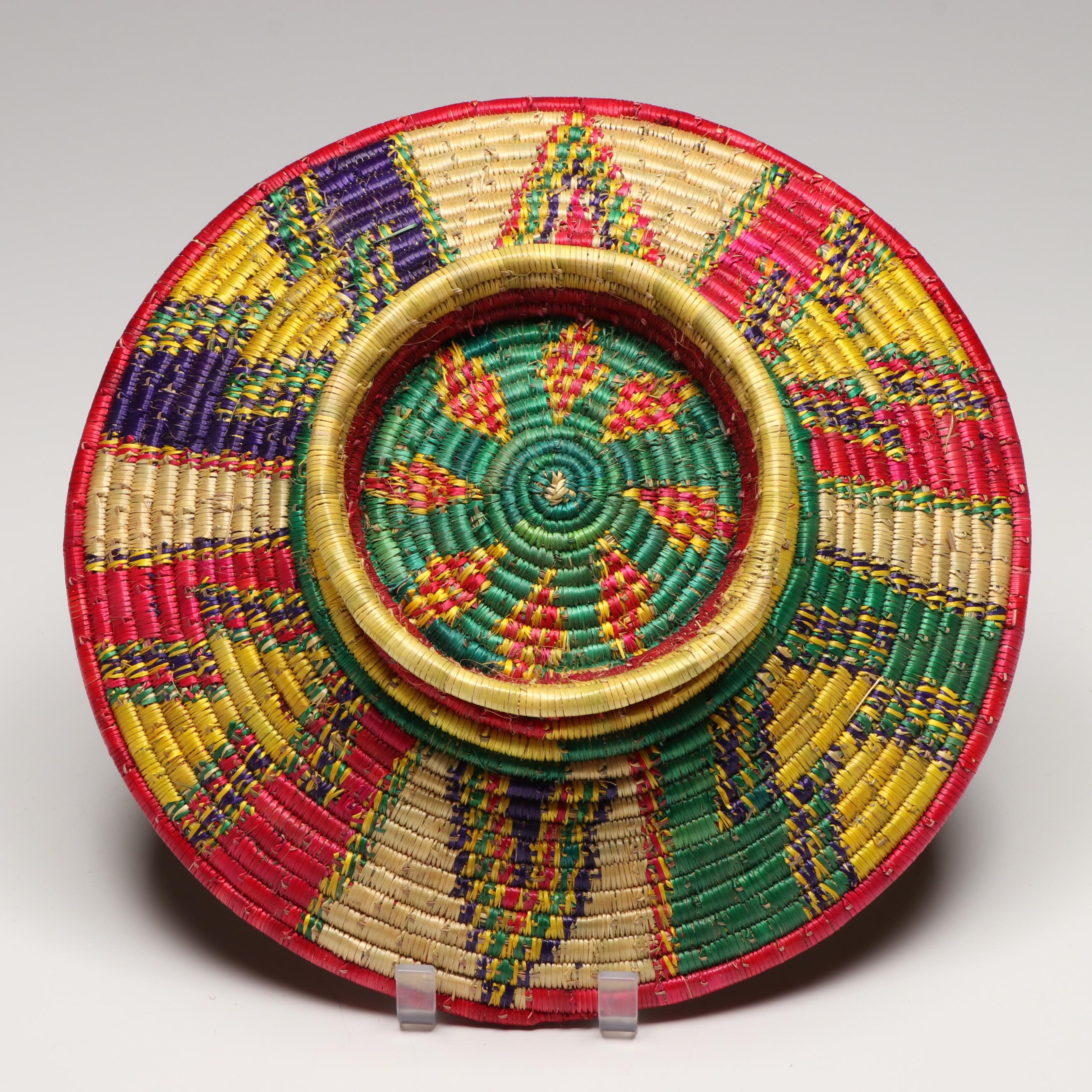 Ethiopian Oromo Peoples Handwoven Food Serving Trays