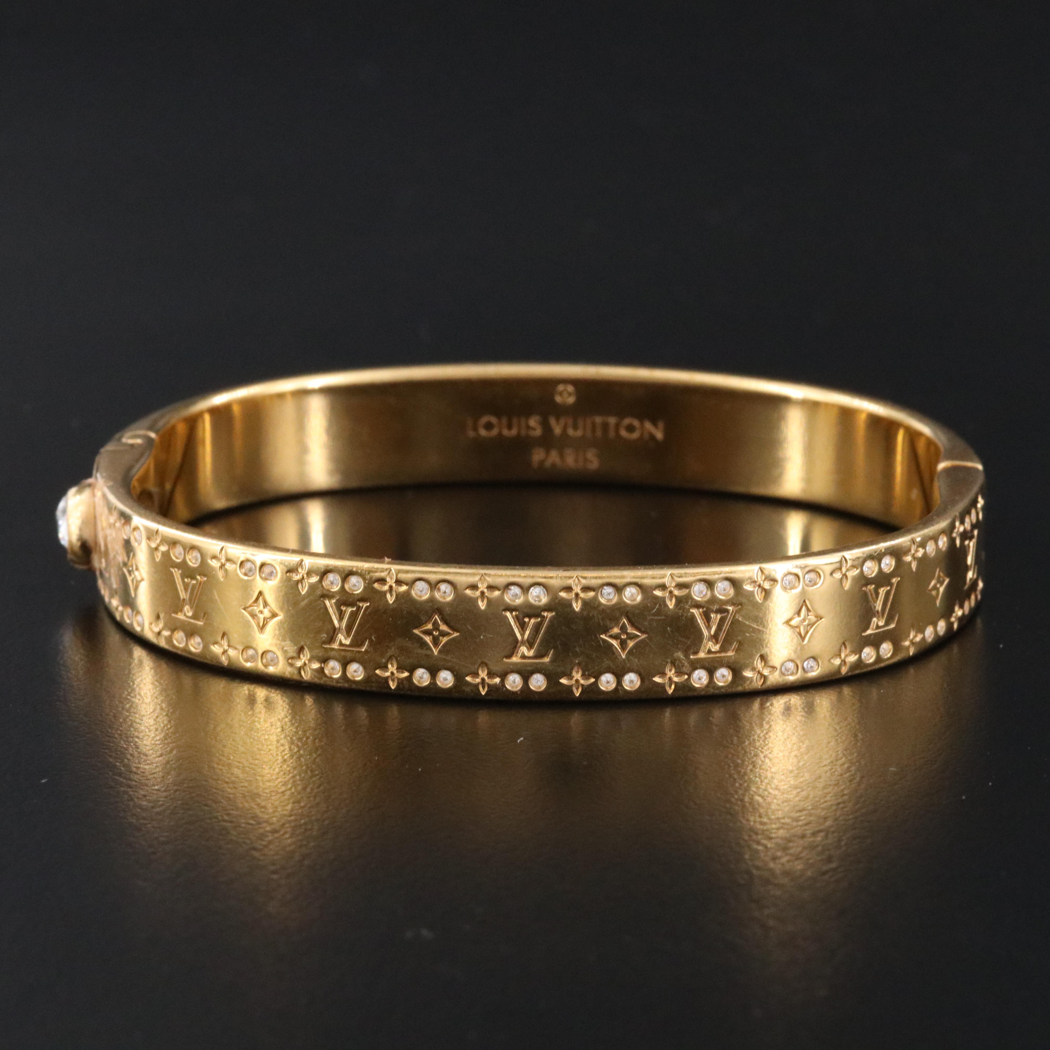 Louis Vuitton Nanogram Strass Crystal Bracelet