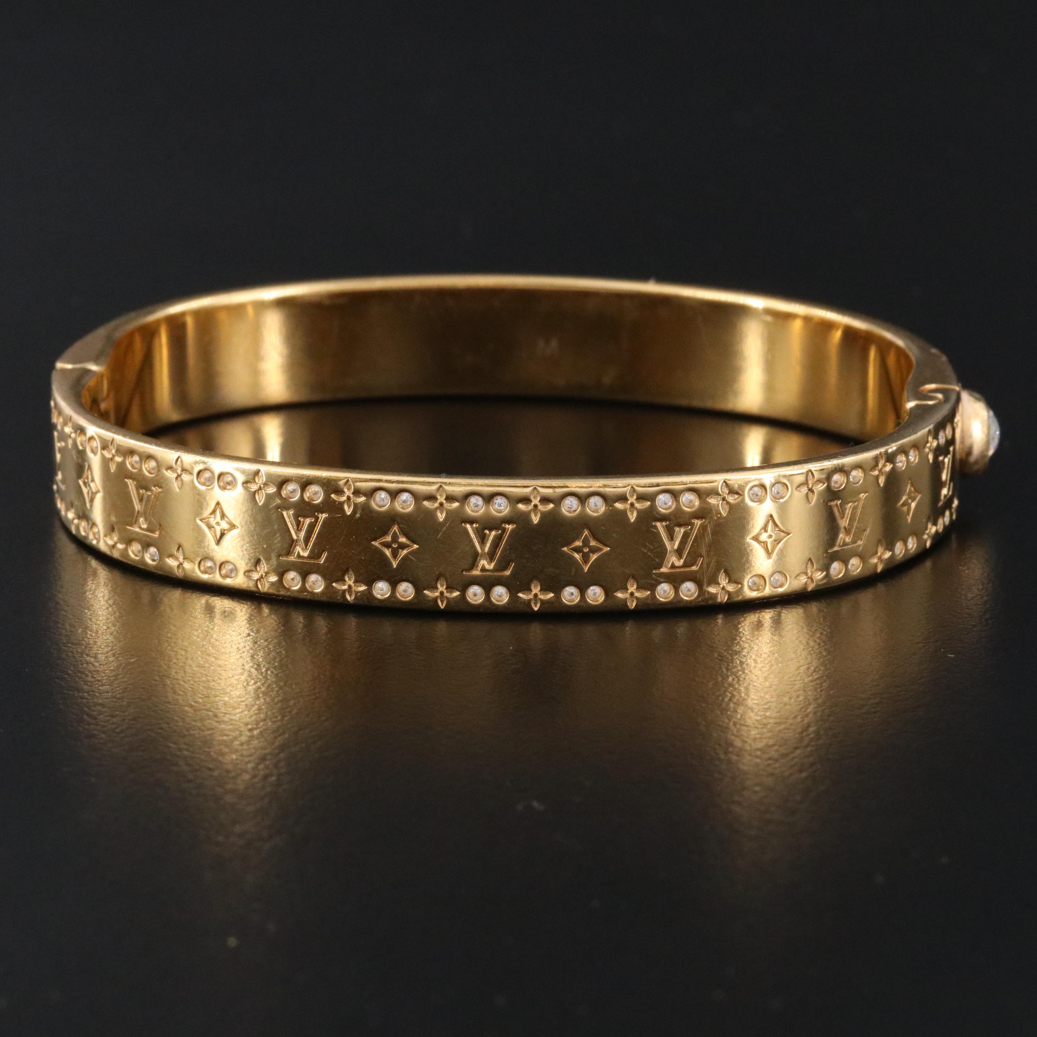 Louis Vuitton Nanogram Strass Crystal Bracelet