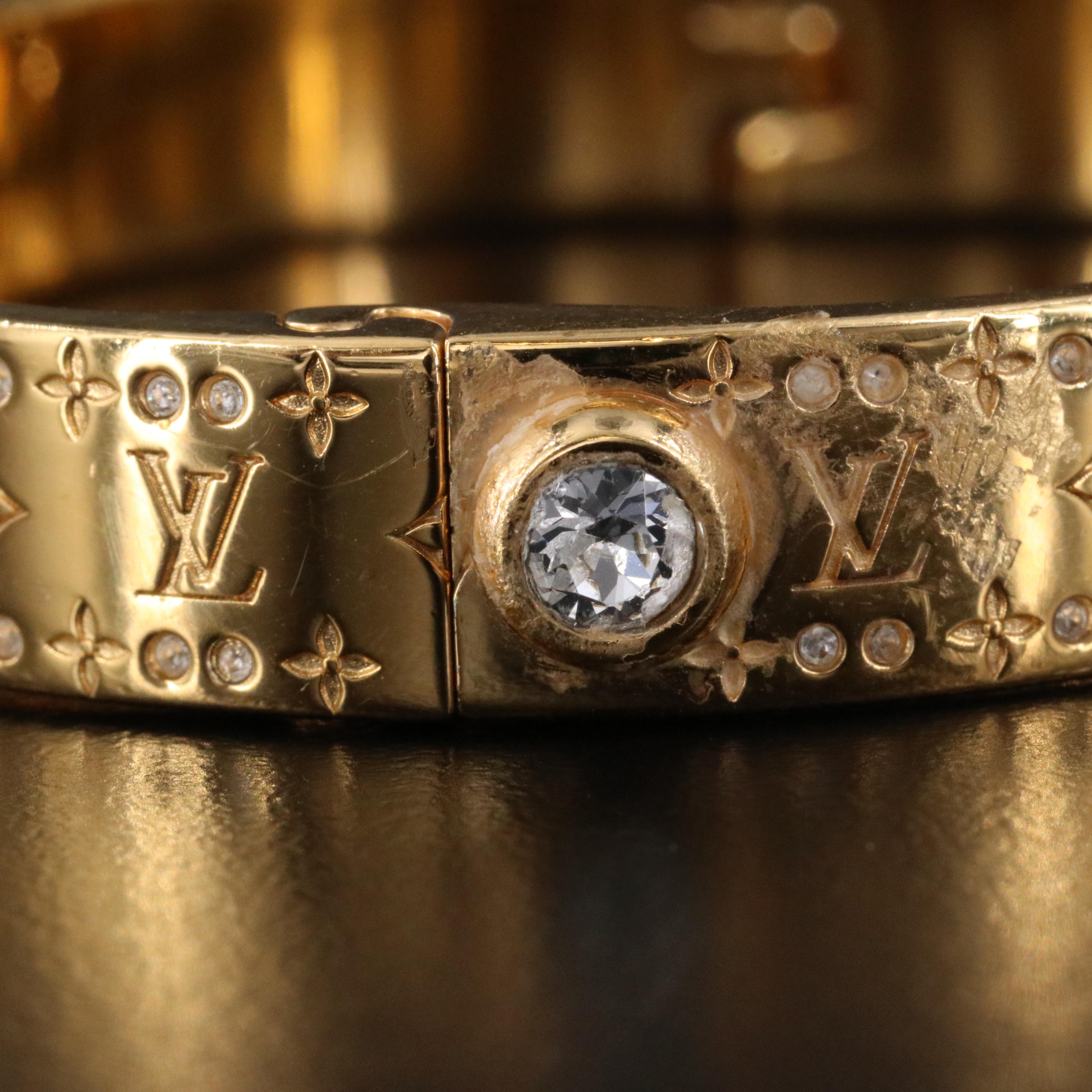 Louis Vuitton Nanogram Strass Crystal Bracelet