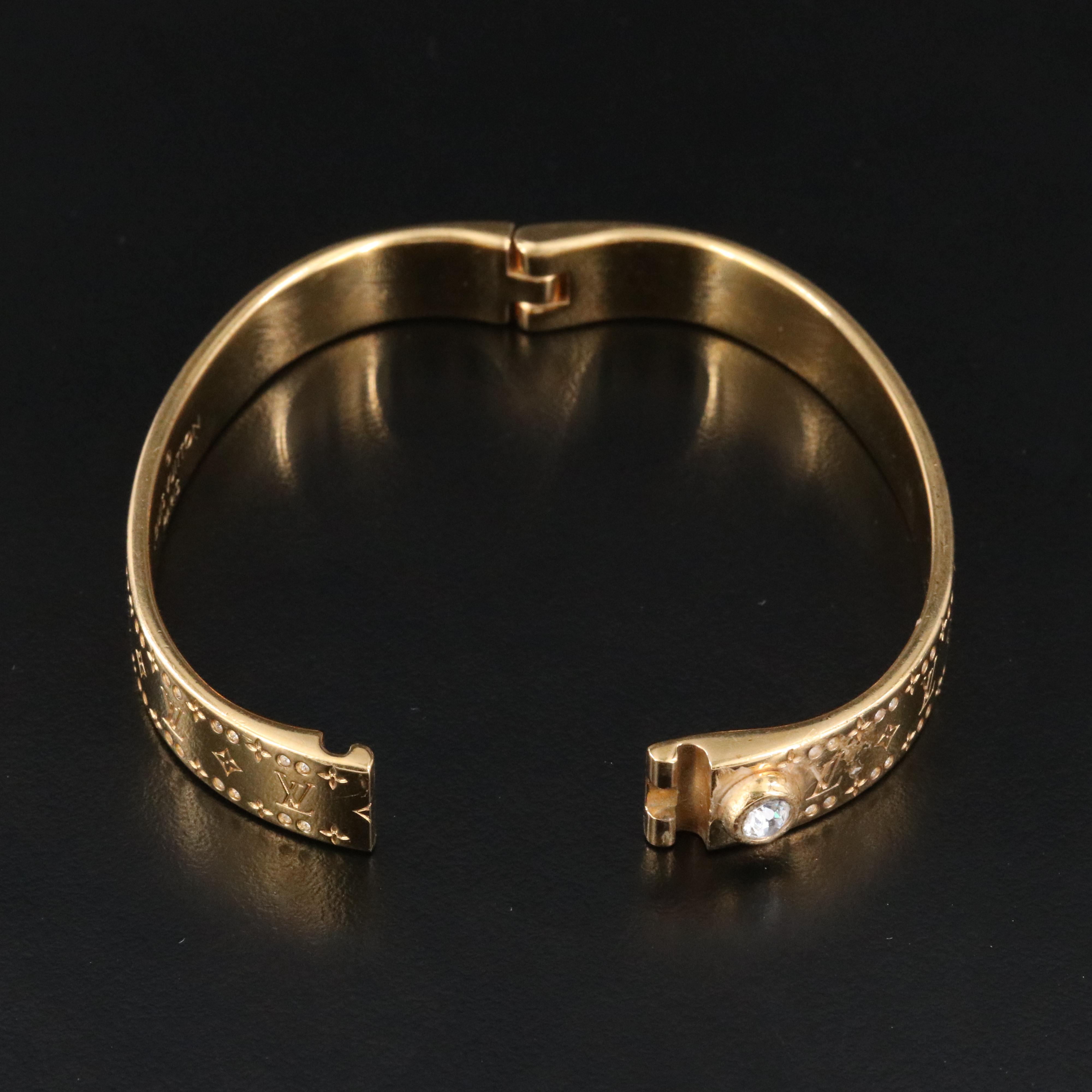 Louis Vuitton Nanogram Strass Crystal Bracelet