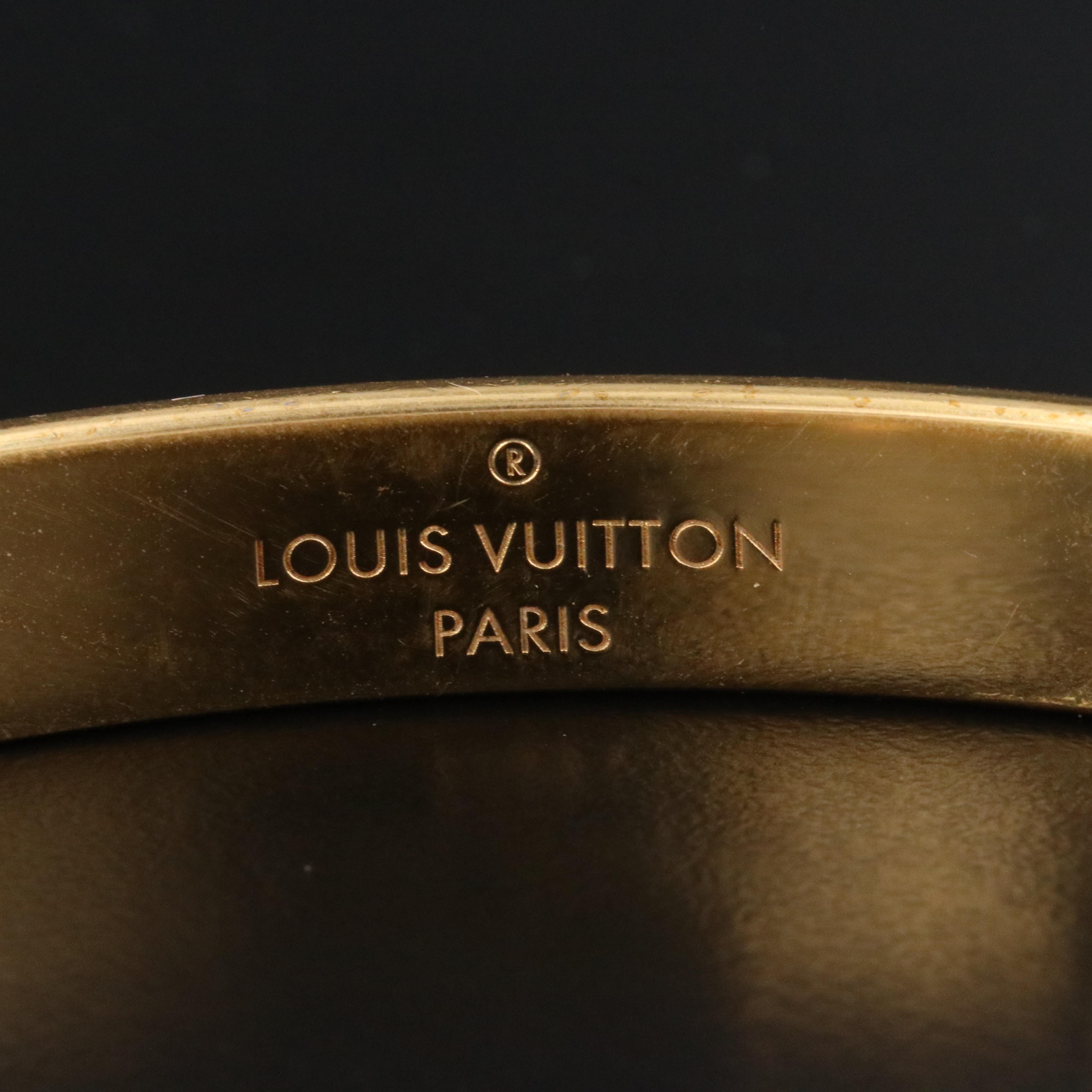 Louis Vuitton Nanogram Strass Crystal Bracelet