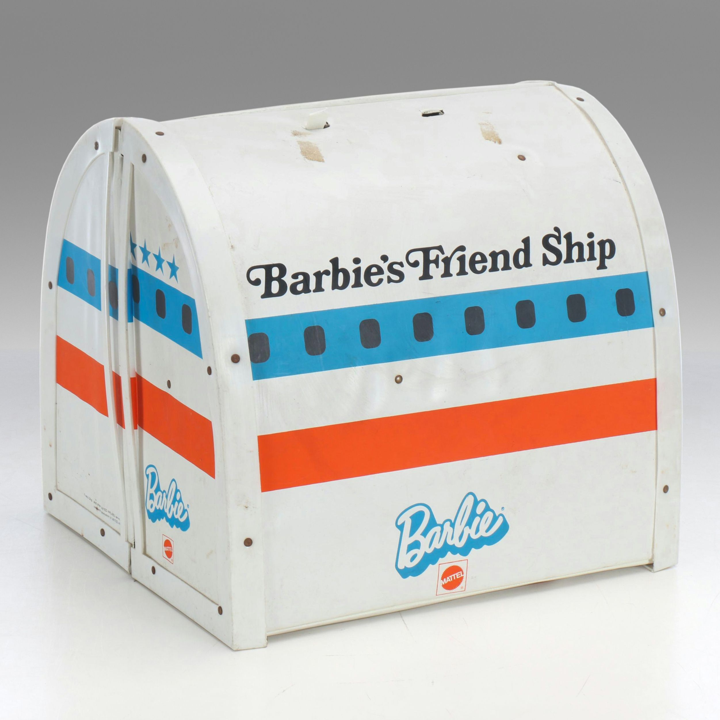 Mattel "Barbie's Friend Ship" Airplane Play Set, 1970's