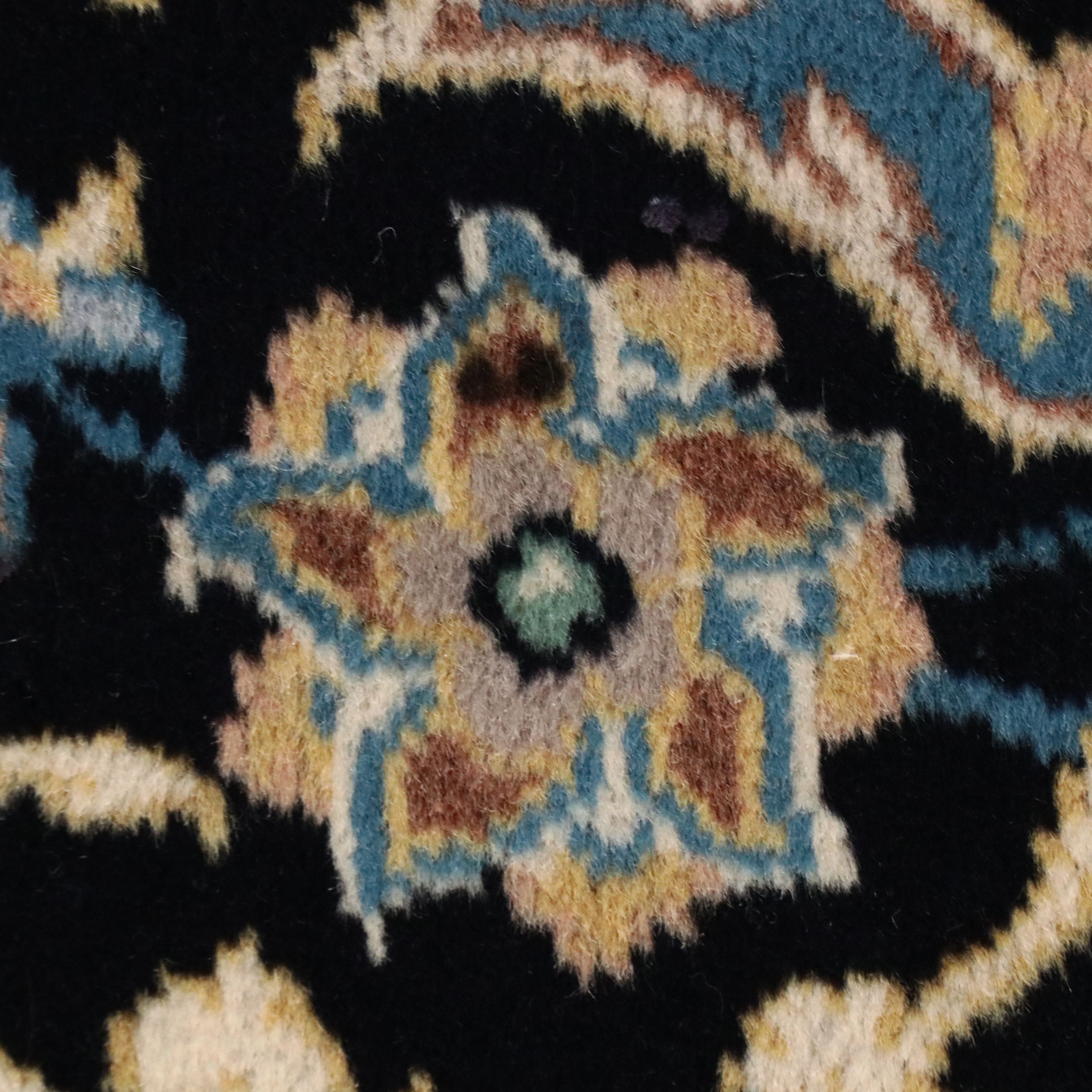 9' x 12'8 Hand-Knotted Persian Isfahan Style Area Rug