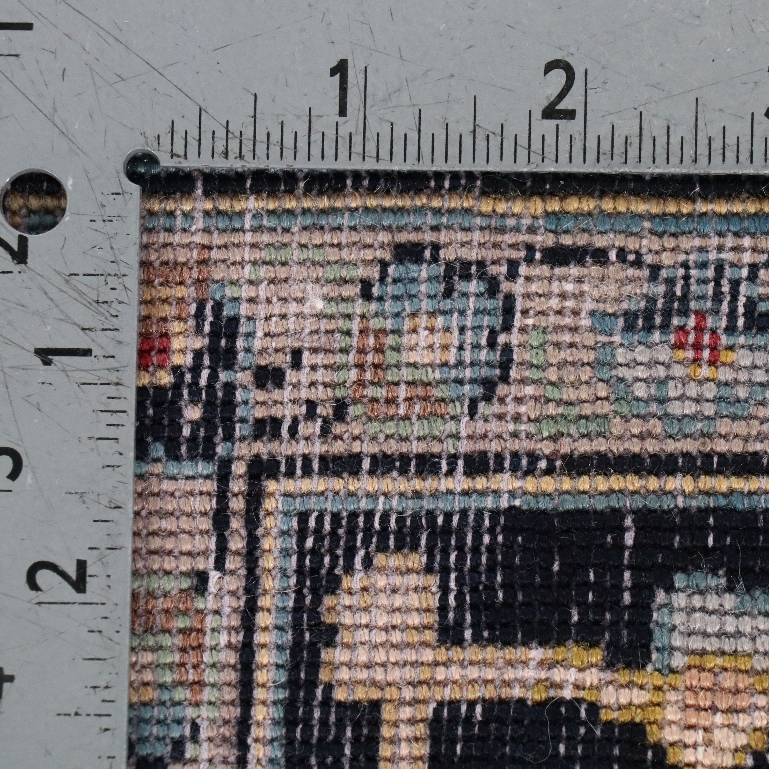 9' x 12'8 Hand-Knotted Persian Isfahan Style Area Rug