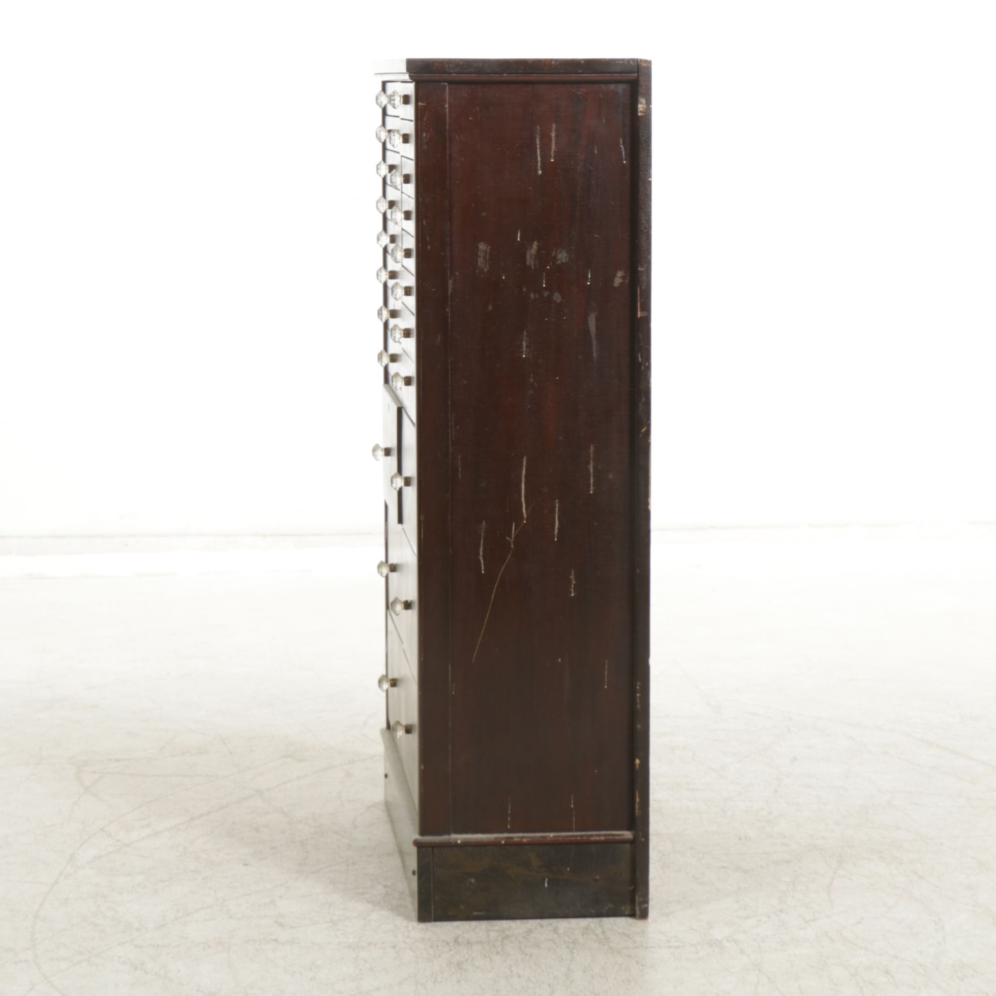 Mahogany Dentist Cabinet, Early to Mid-20th Century