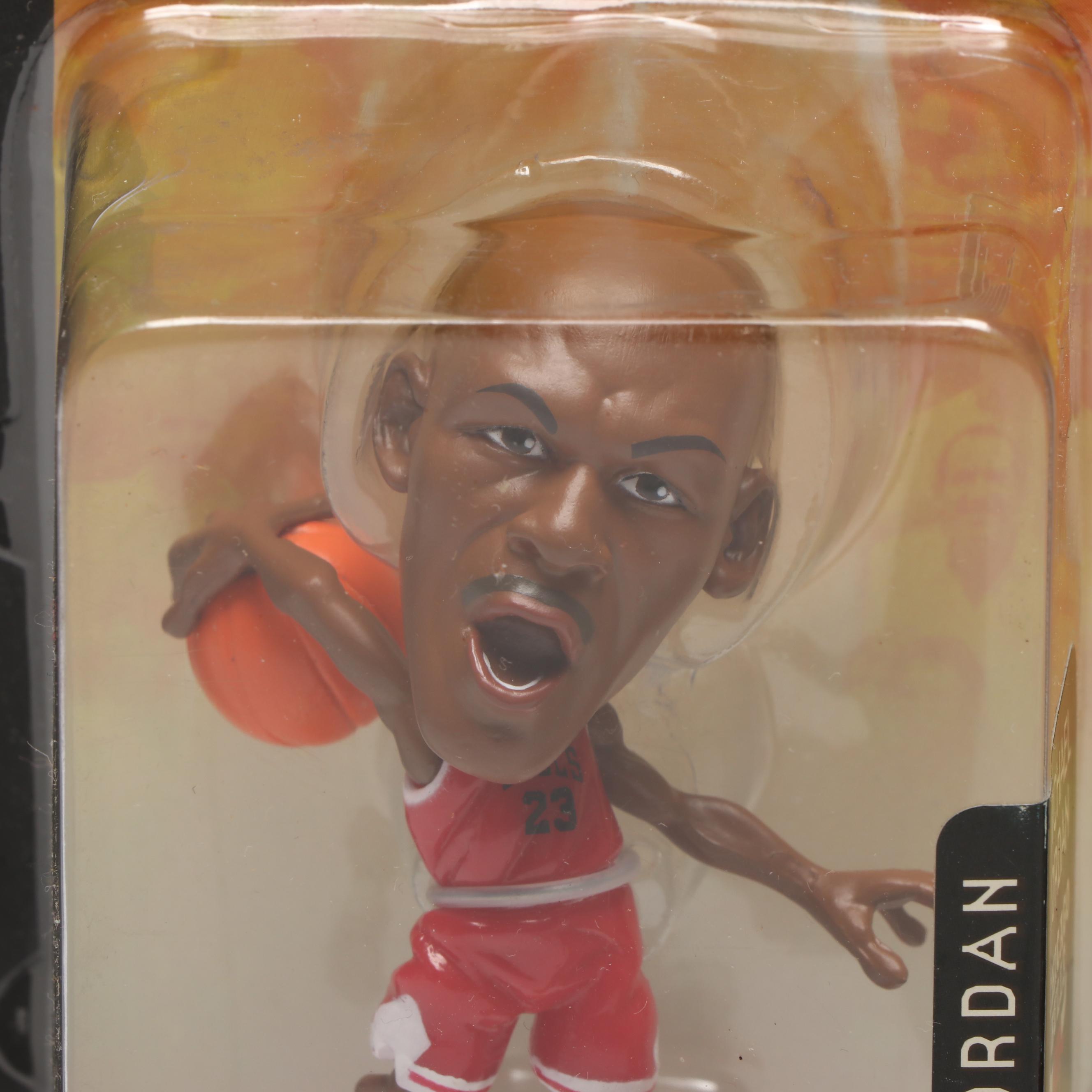 Kenner and Mattel Michael Jordan Figures and Trading Card