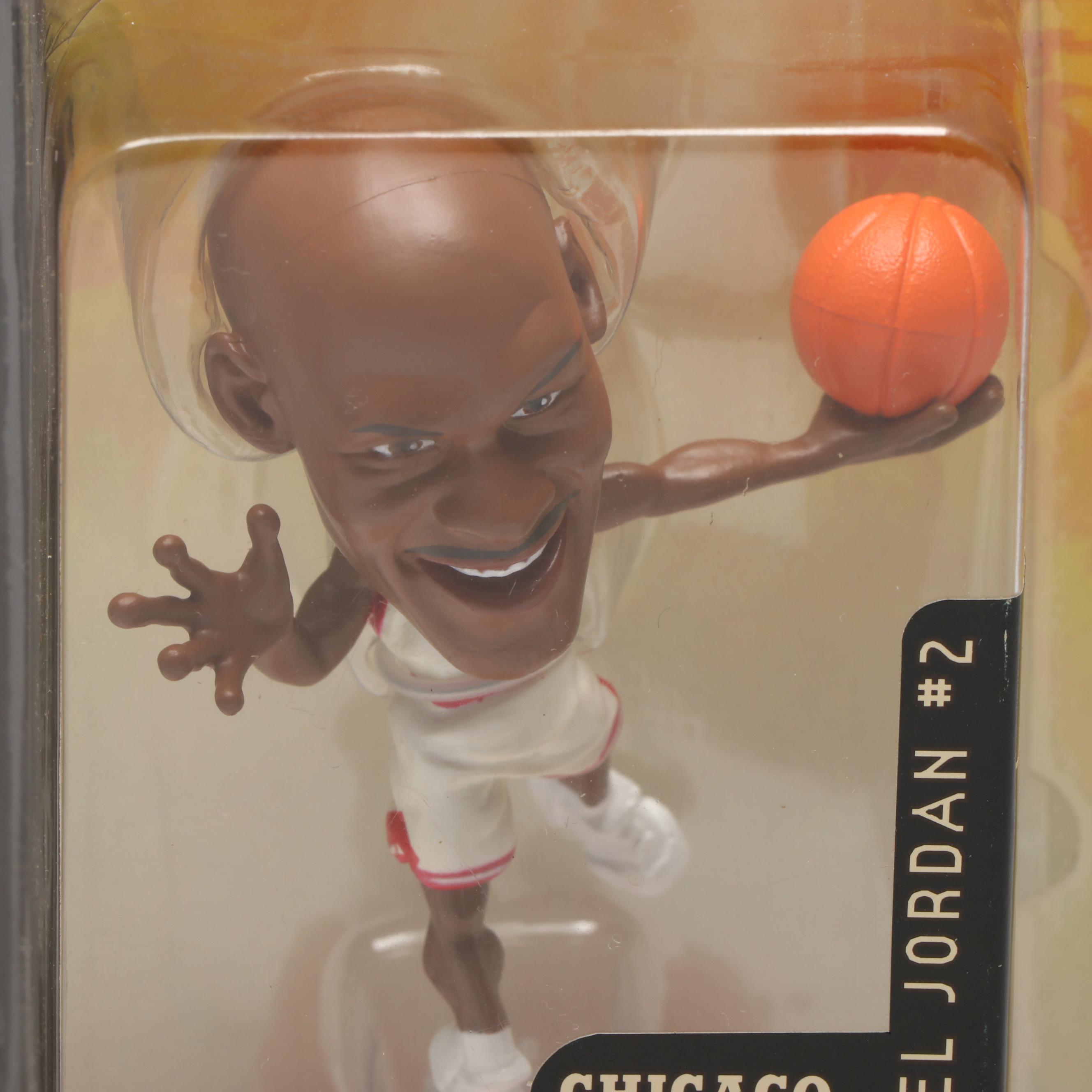 Kenner and Mattel Michael Jordan Figures and Trading Card