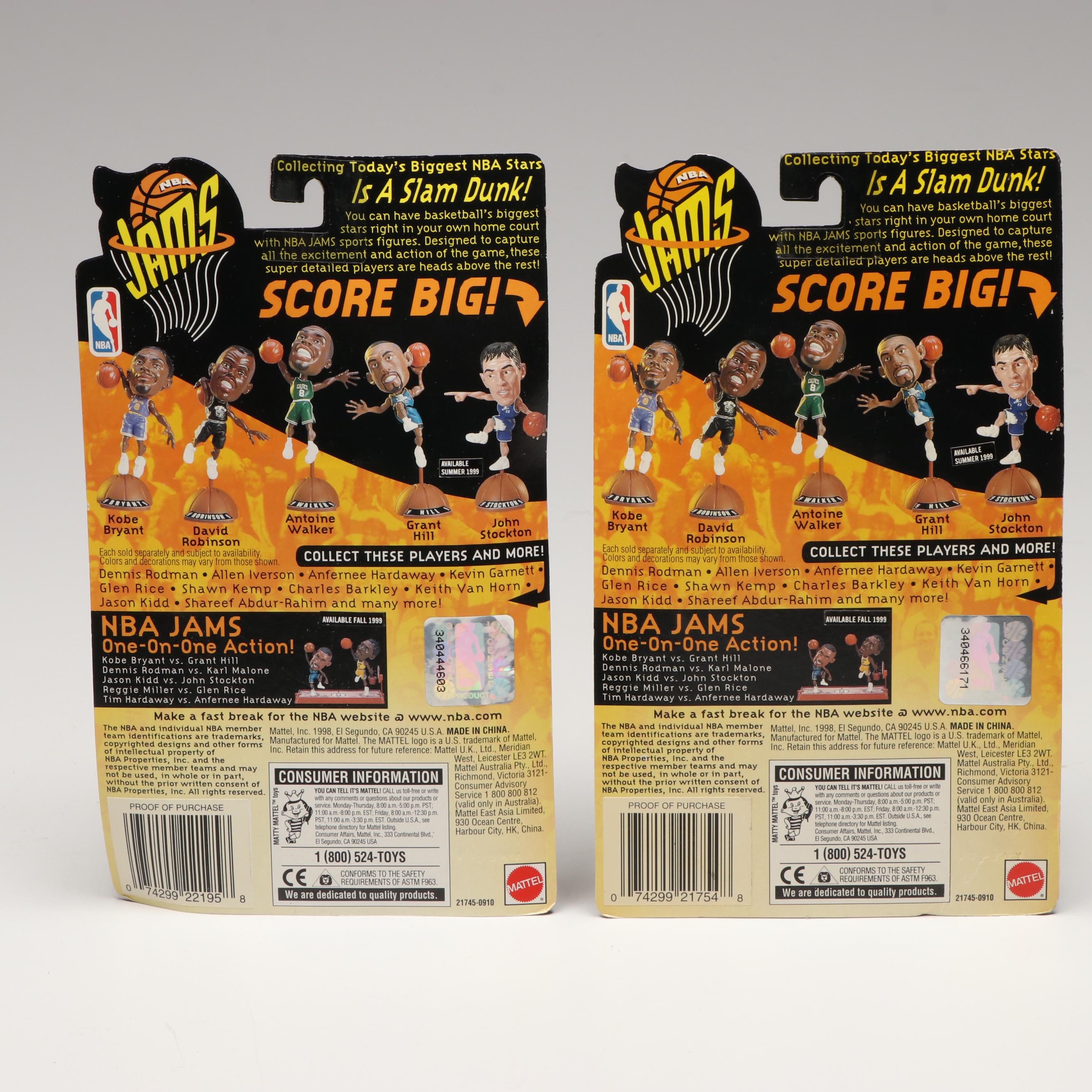 Kenner and Mattel Michael Jordan Figures and Trading Card