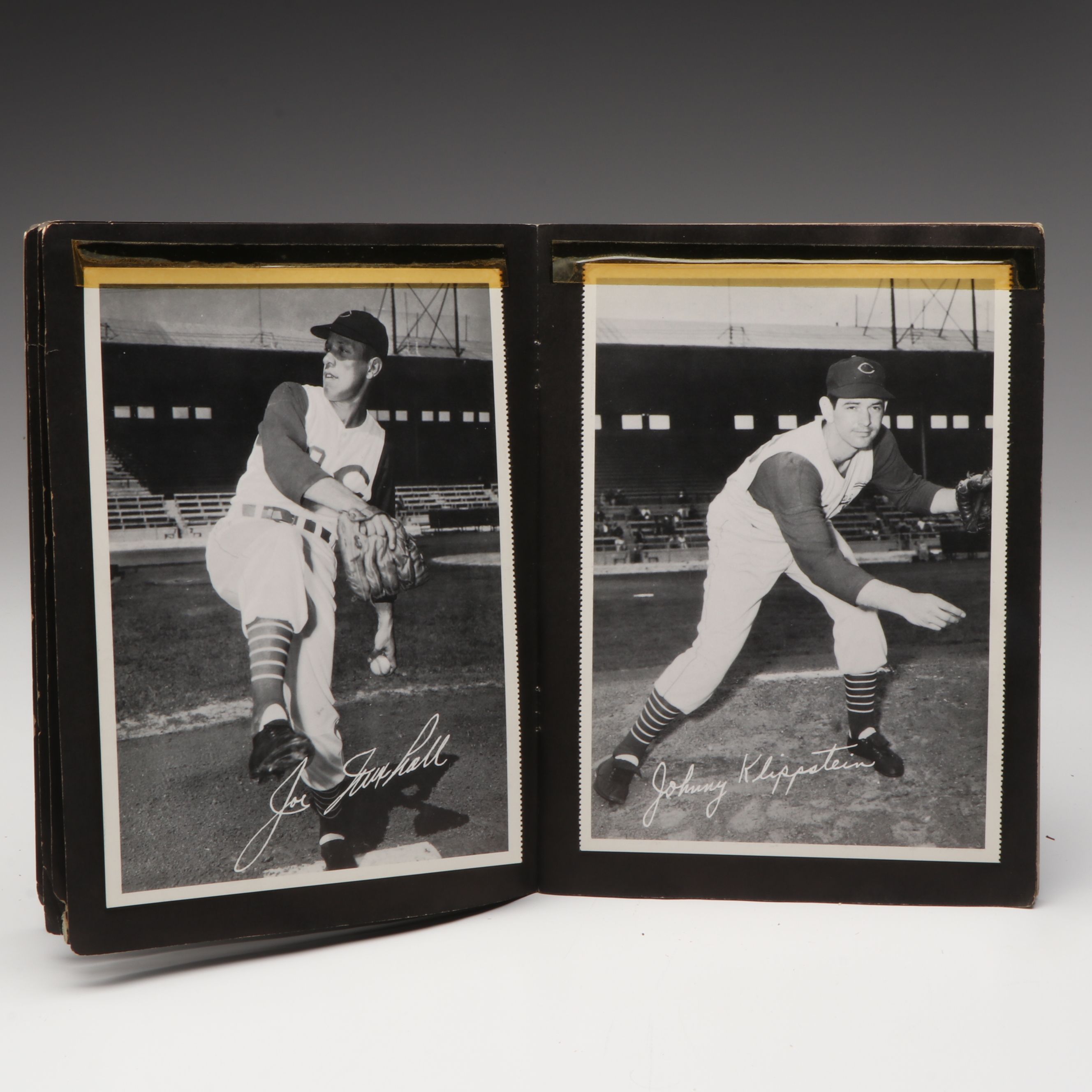 Cincinnati Redlegs Album Containing Player Photographs and Biographies, 1957