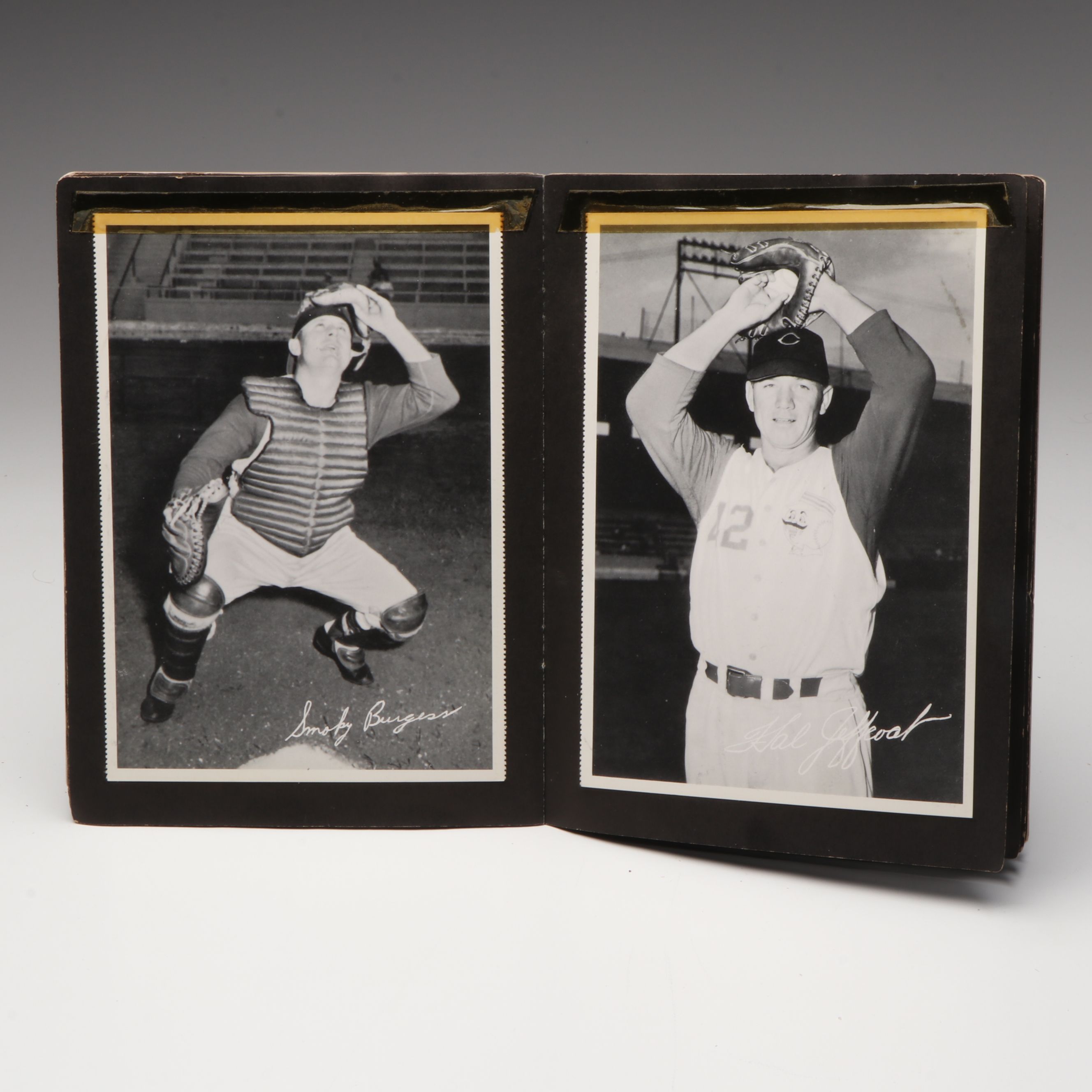 Cincinnati Redlegs Album Containing Player Photographs and Biographies, 1957