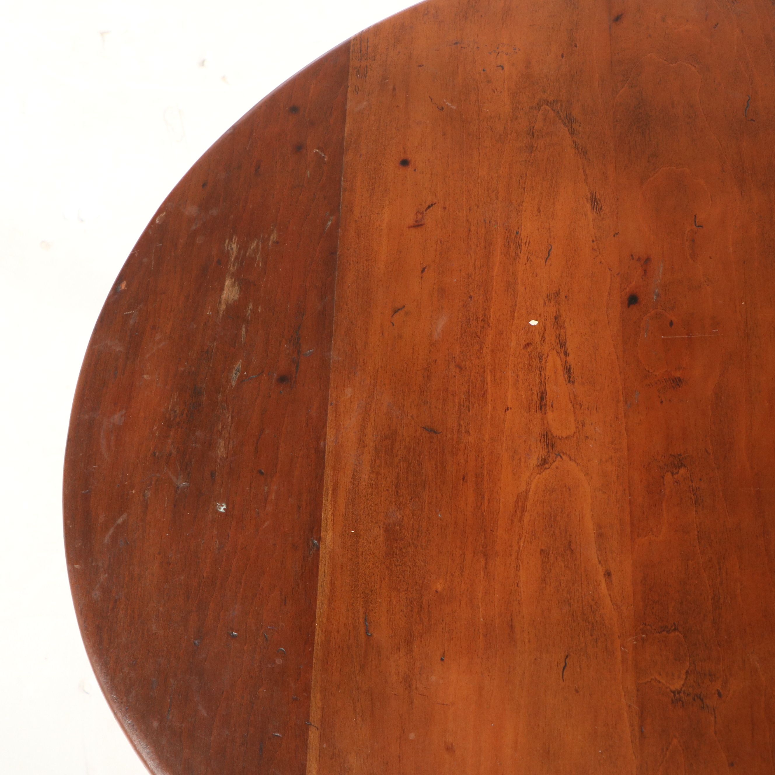 Louis Philippe Style Wooden Tilt-Top Wine Tasting Table