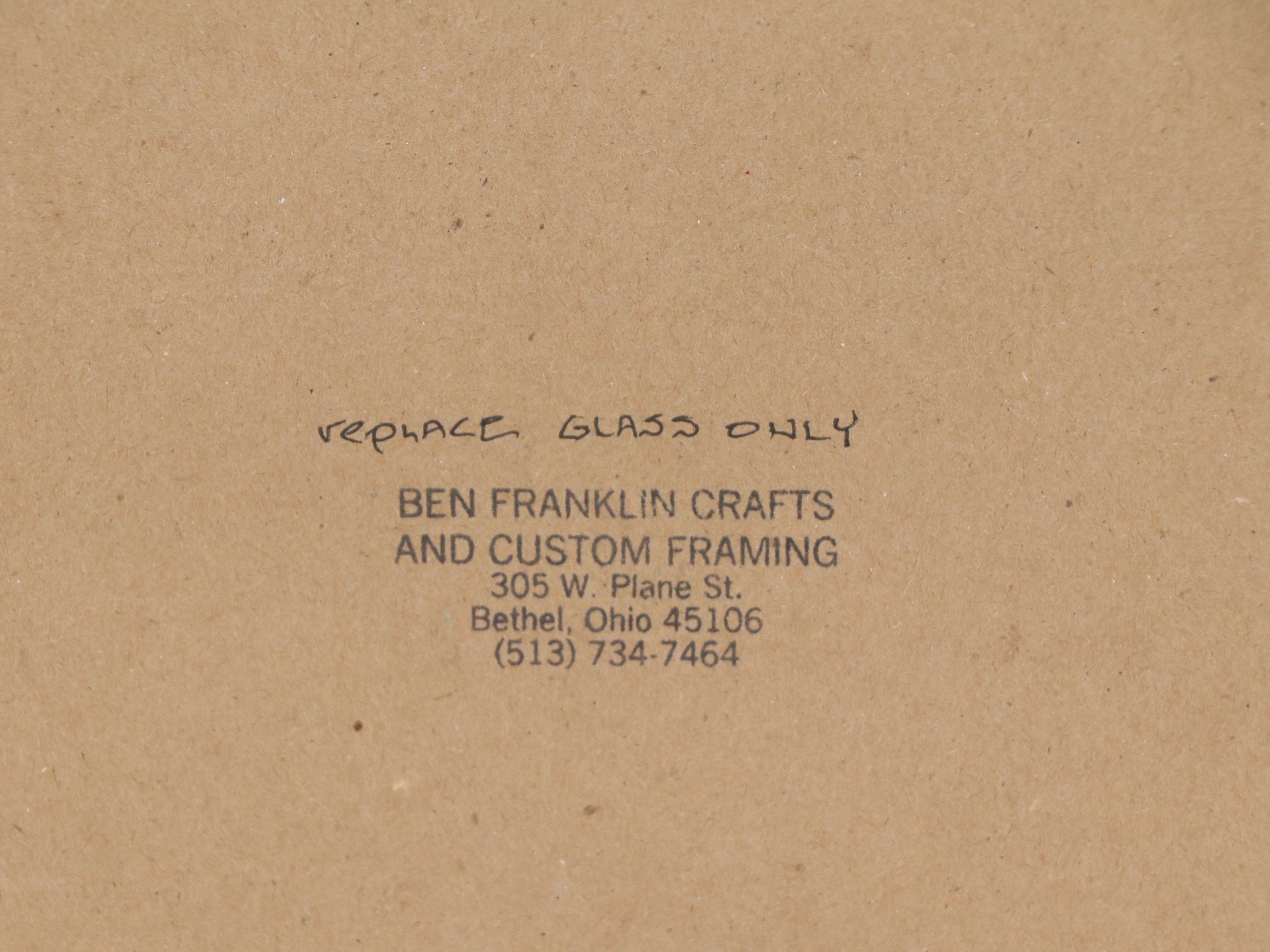 Watercolor Painting of Rugged Beach Landscape, Mid-20th Century