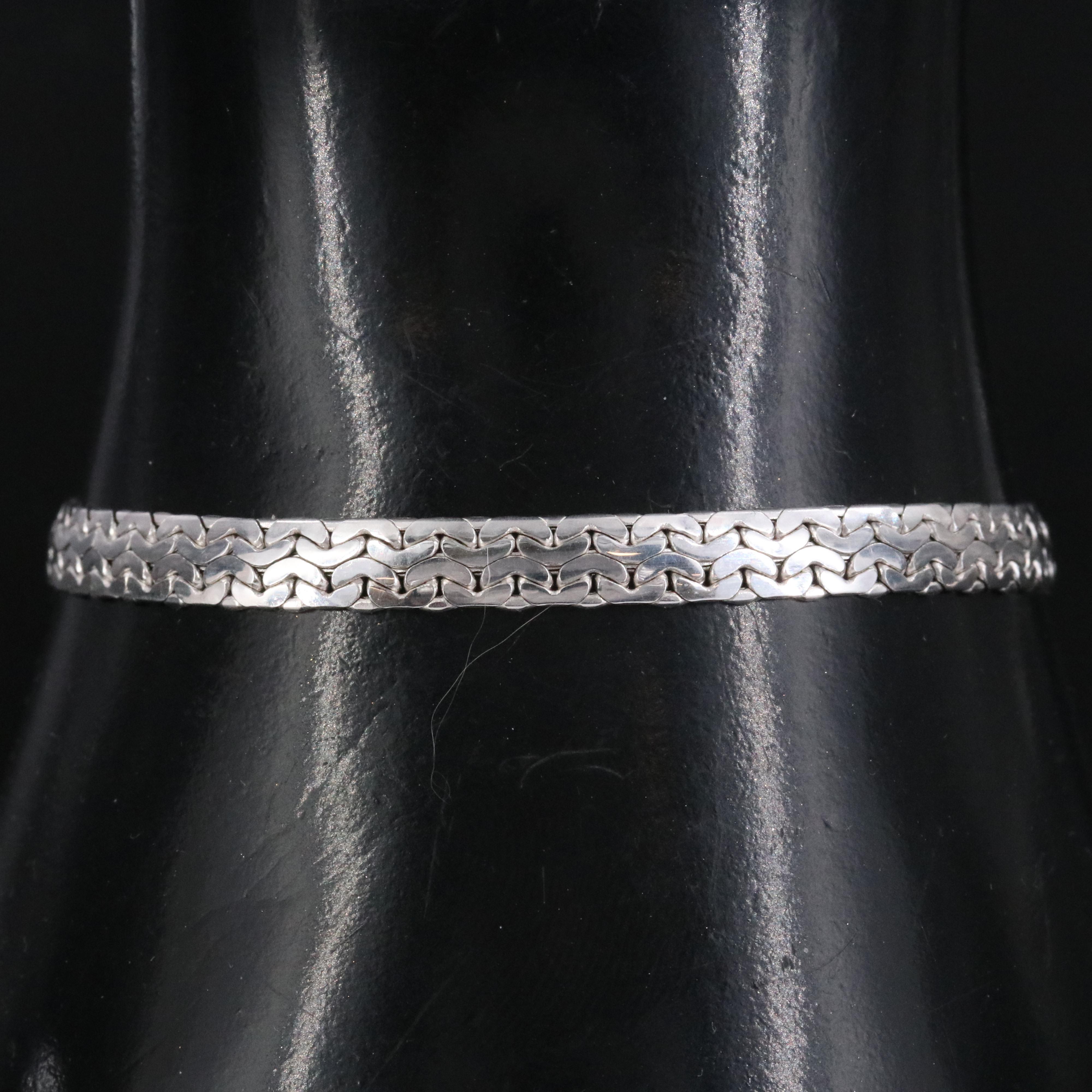 14K Fancy Link Bracelet