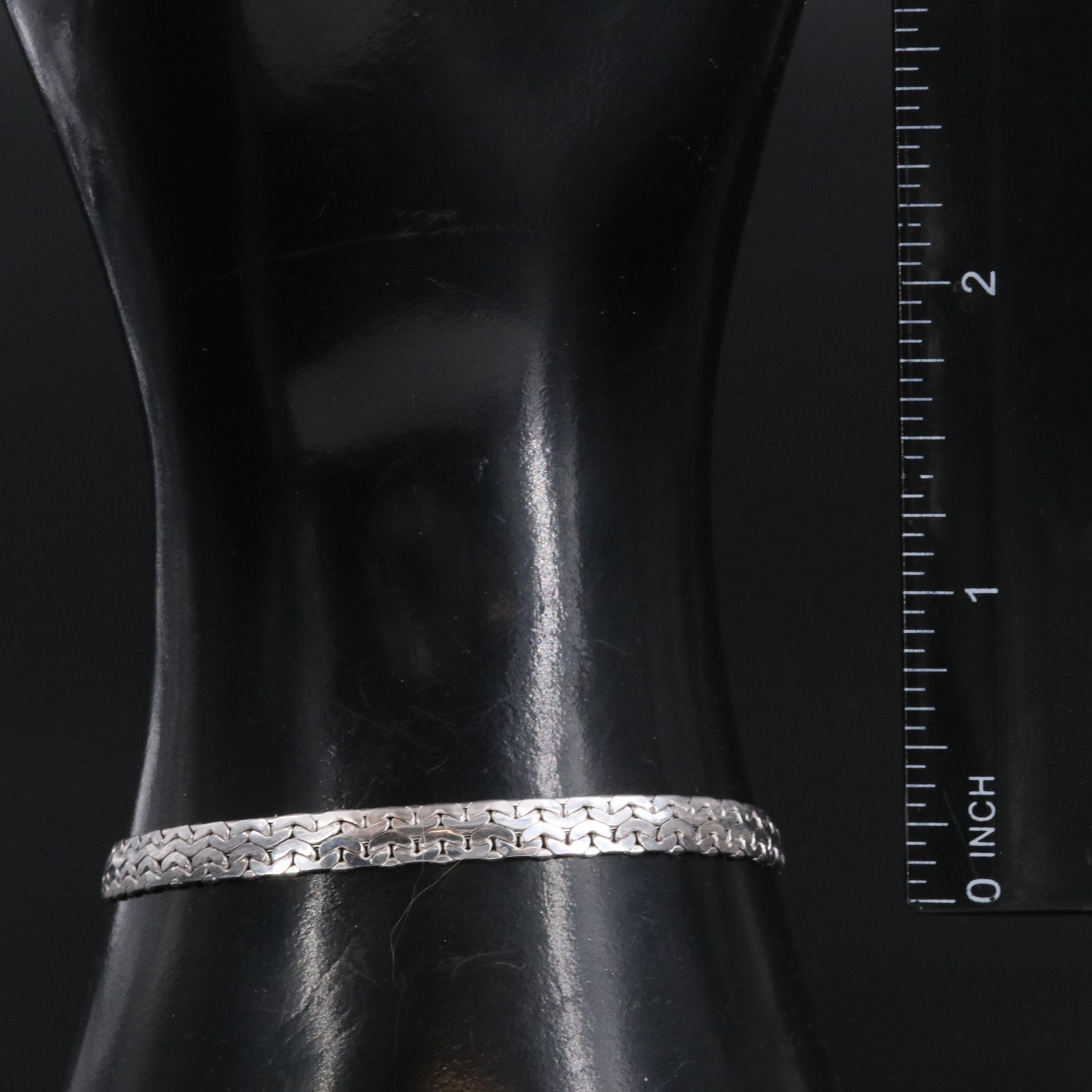 14K Fancy Link Bracelet