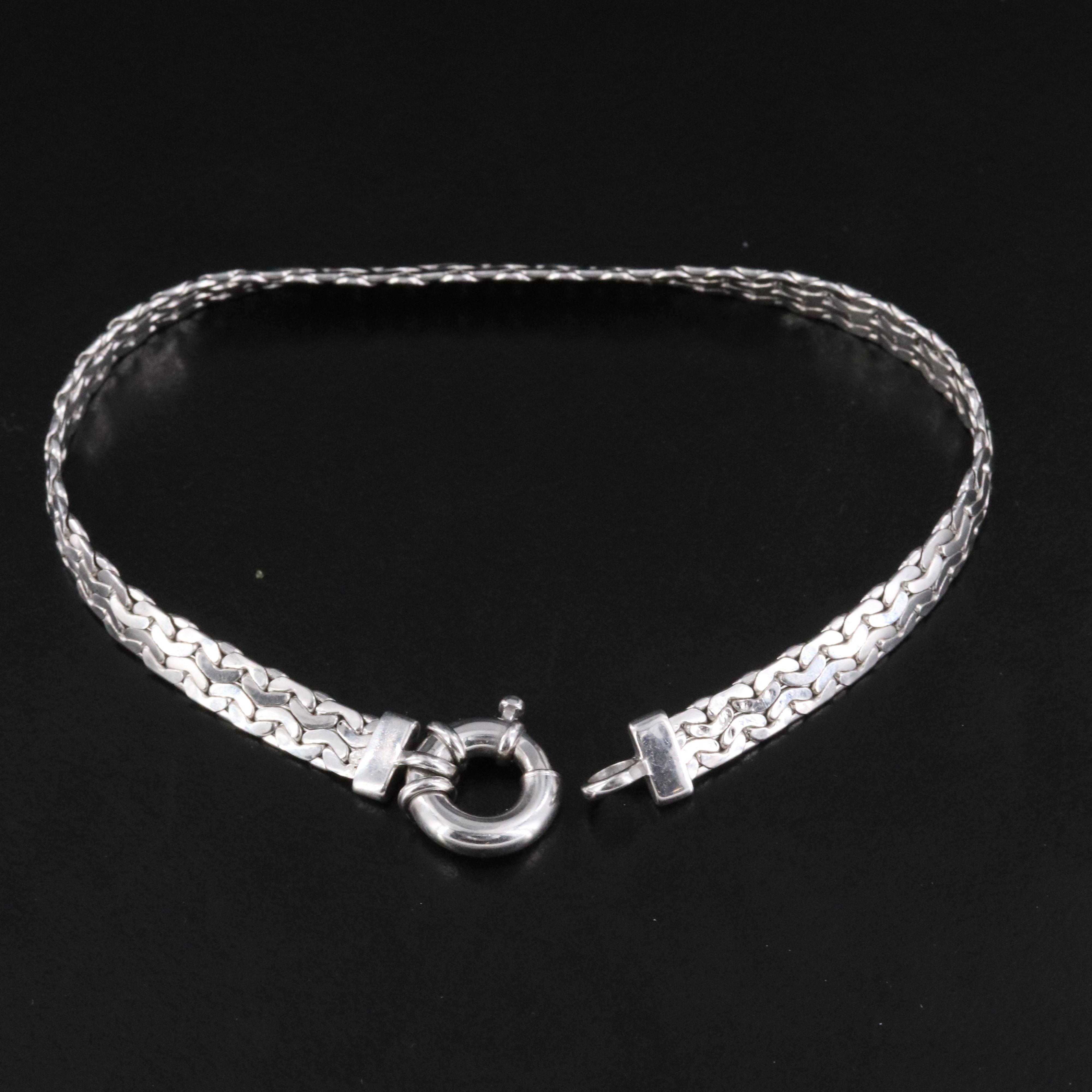 14K Fancy Link Bracelet