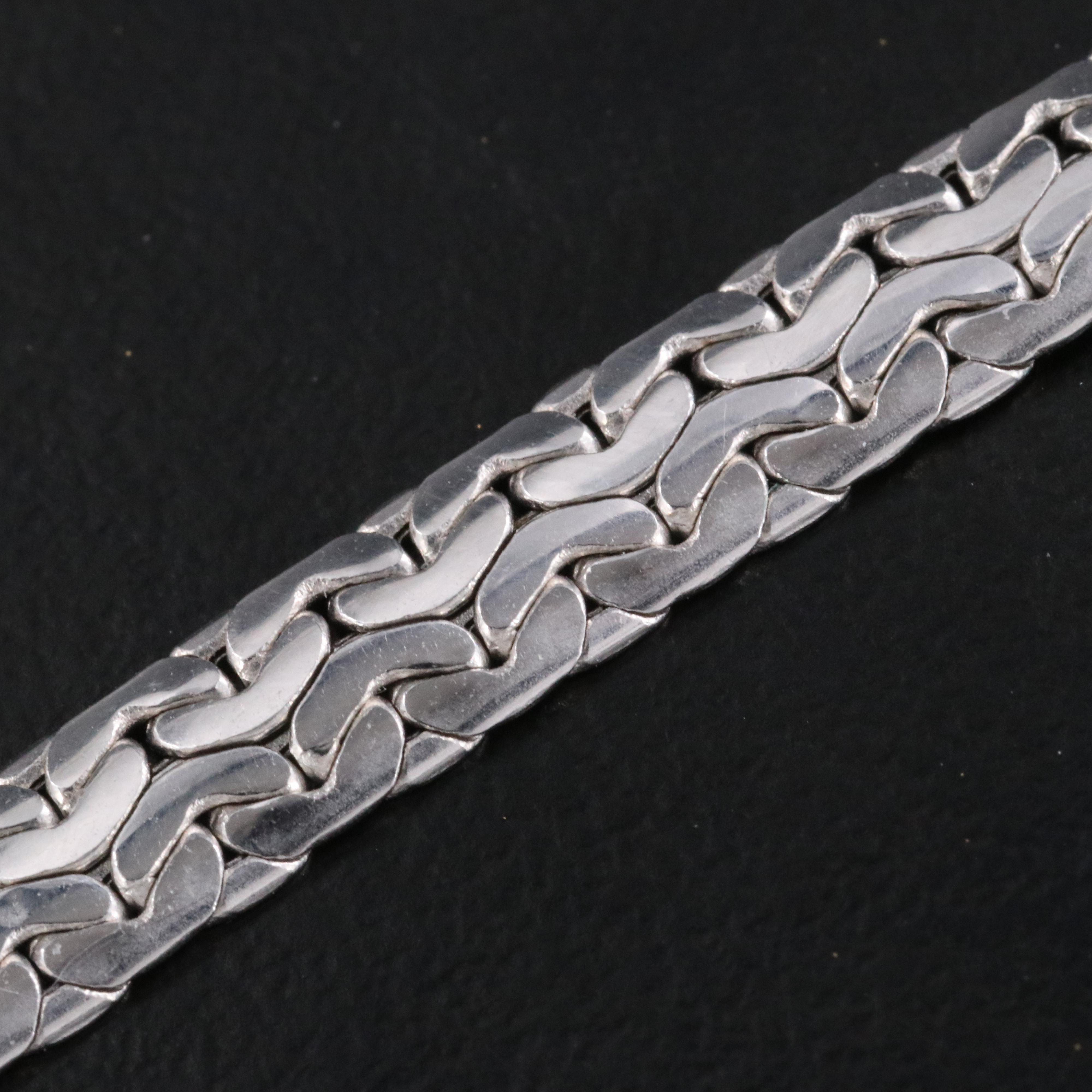 14K Fancy Link Bracelet