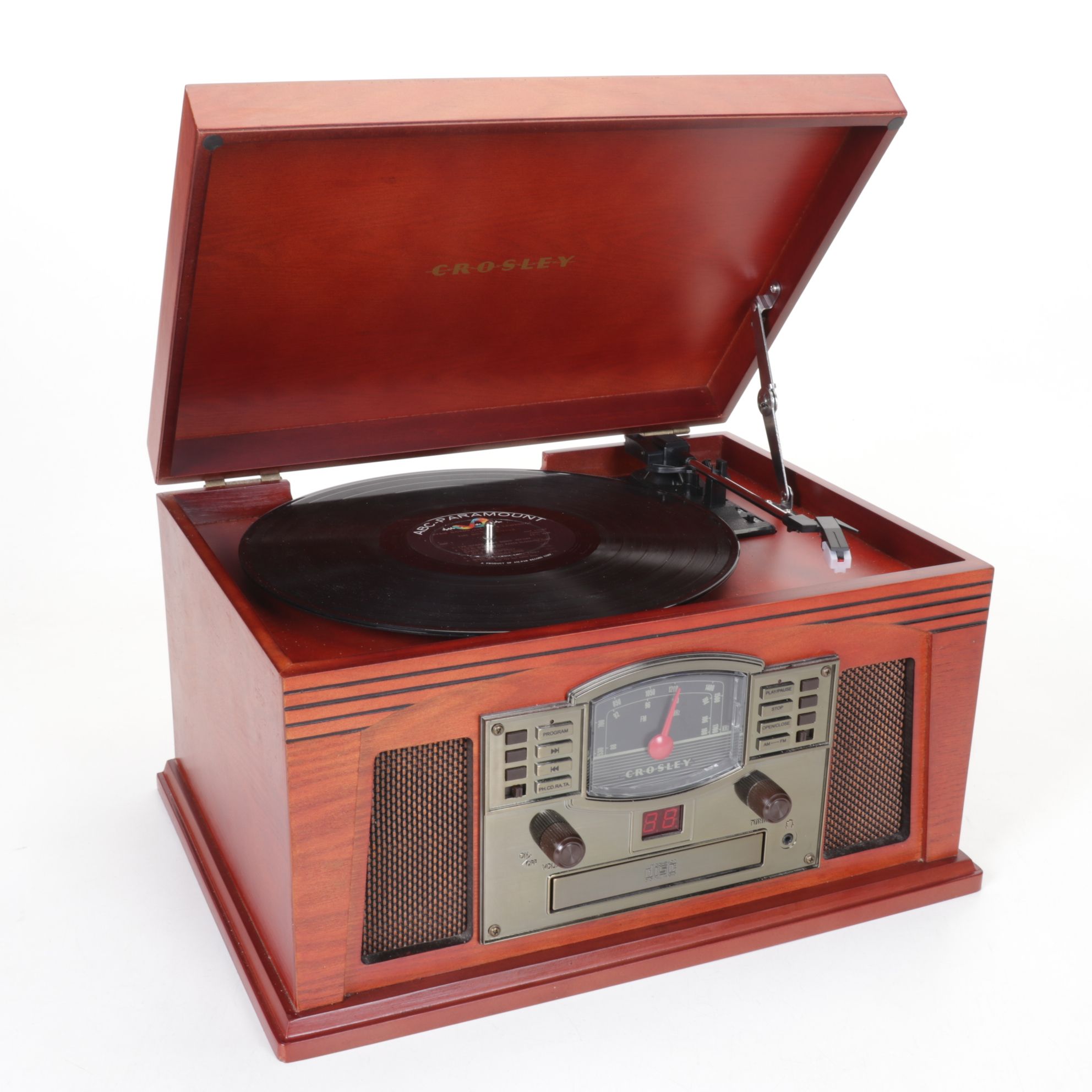 Crosley Combination Turntable Radio With CD & Tape Deck