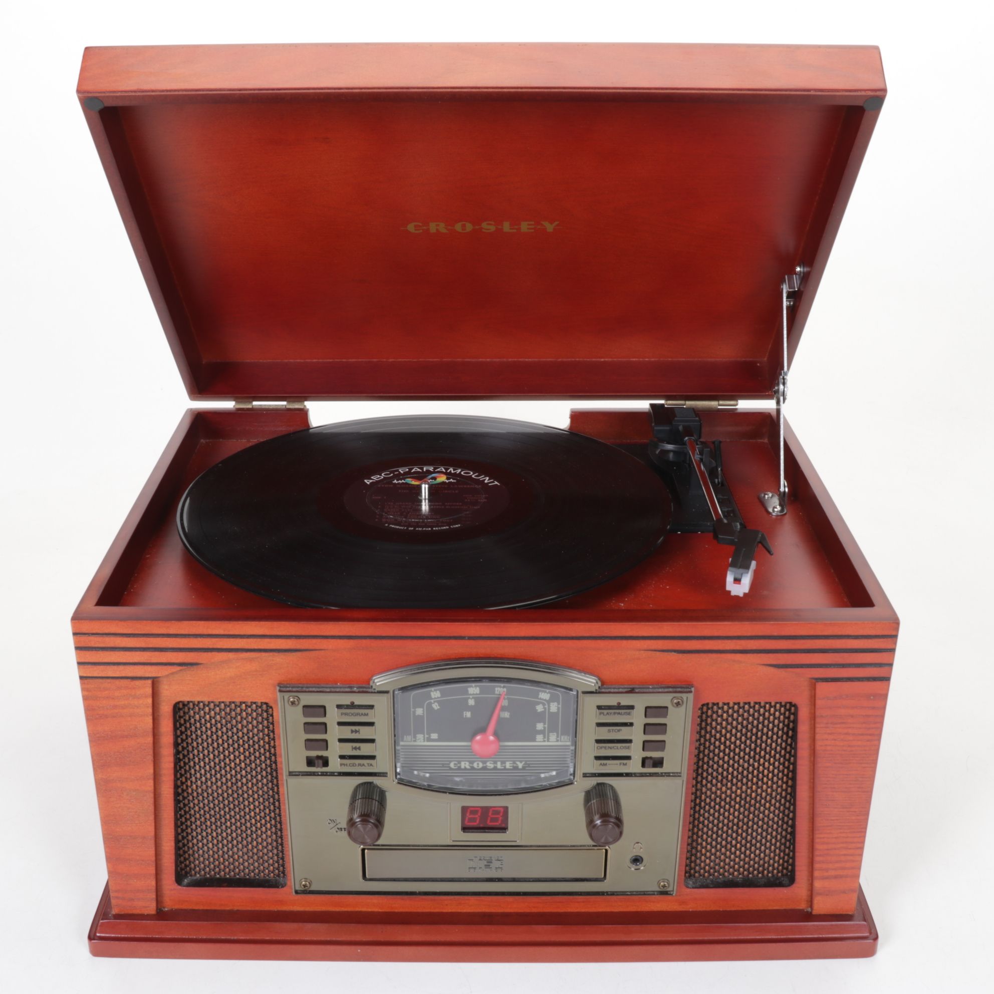 Crosley Combination Turntable Radio With CD & Tape Deck