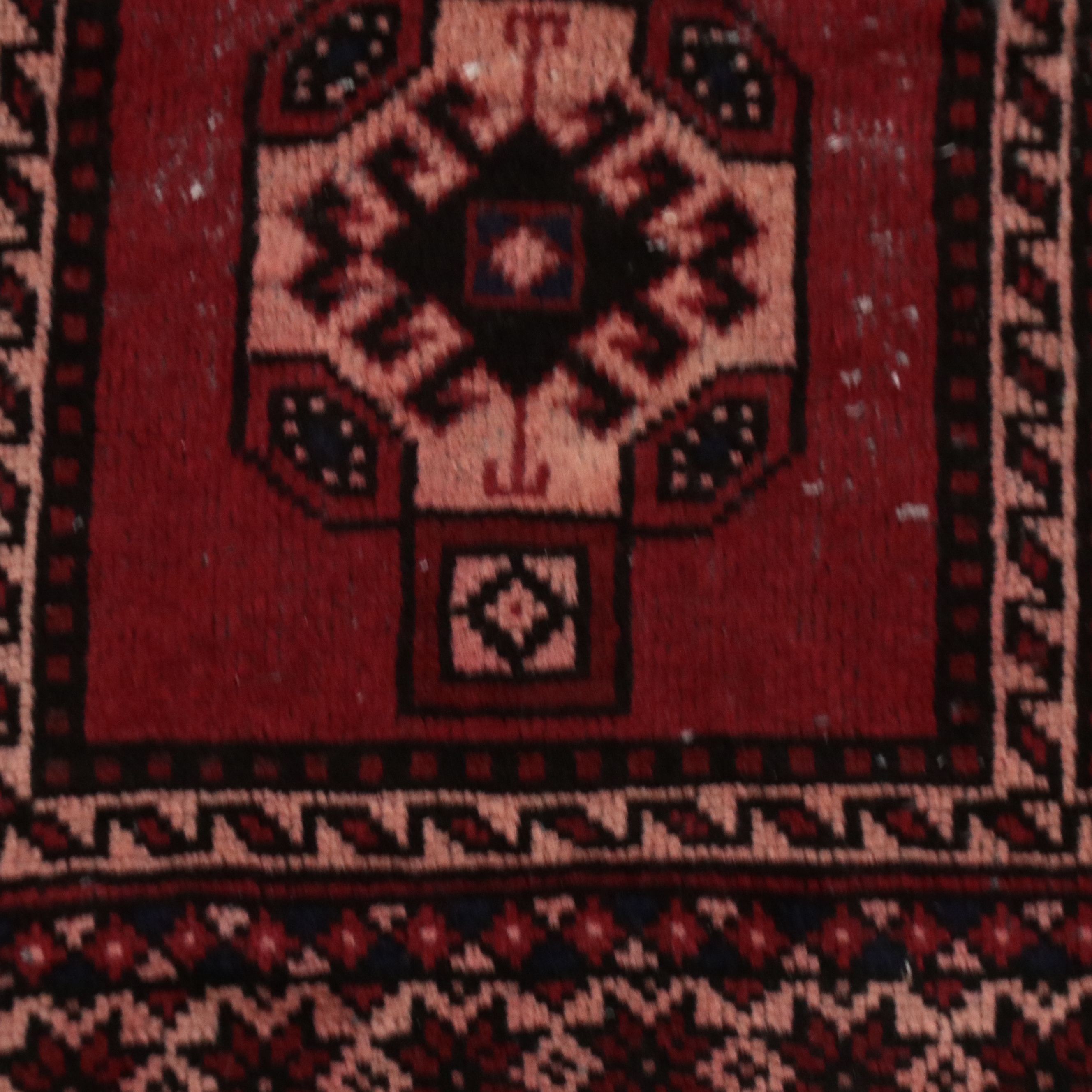 3'4 x 9'6 Hand-Knotted Persian Baluch Long Rug