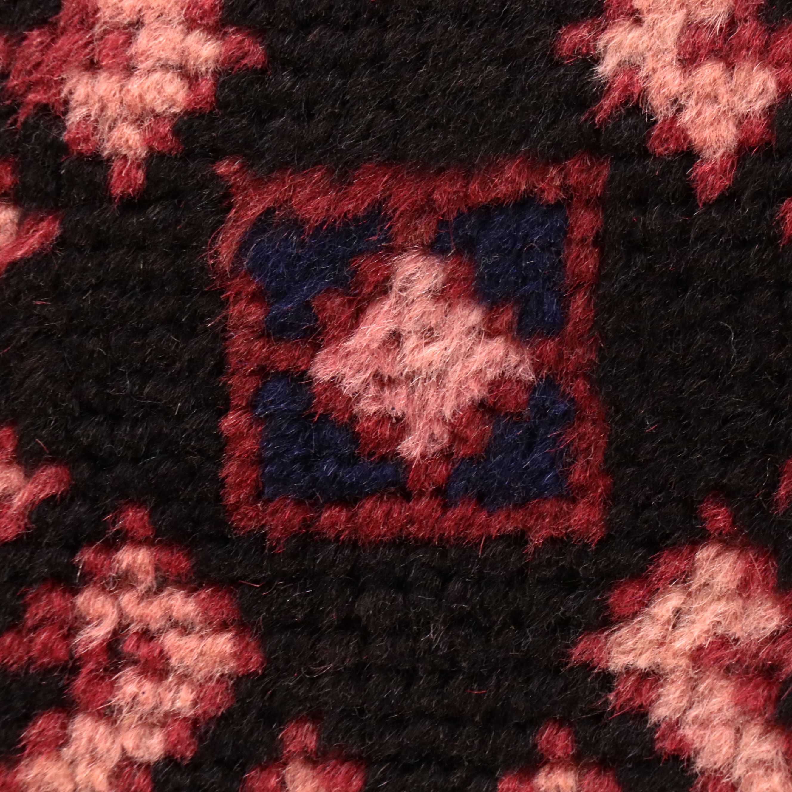 3'4 x 9'6 Hand-Knotted Persian Baluch Long Rug