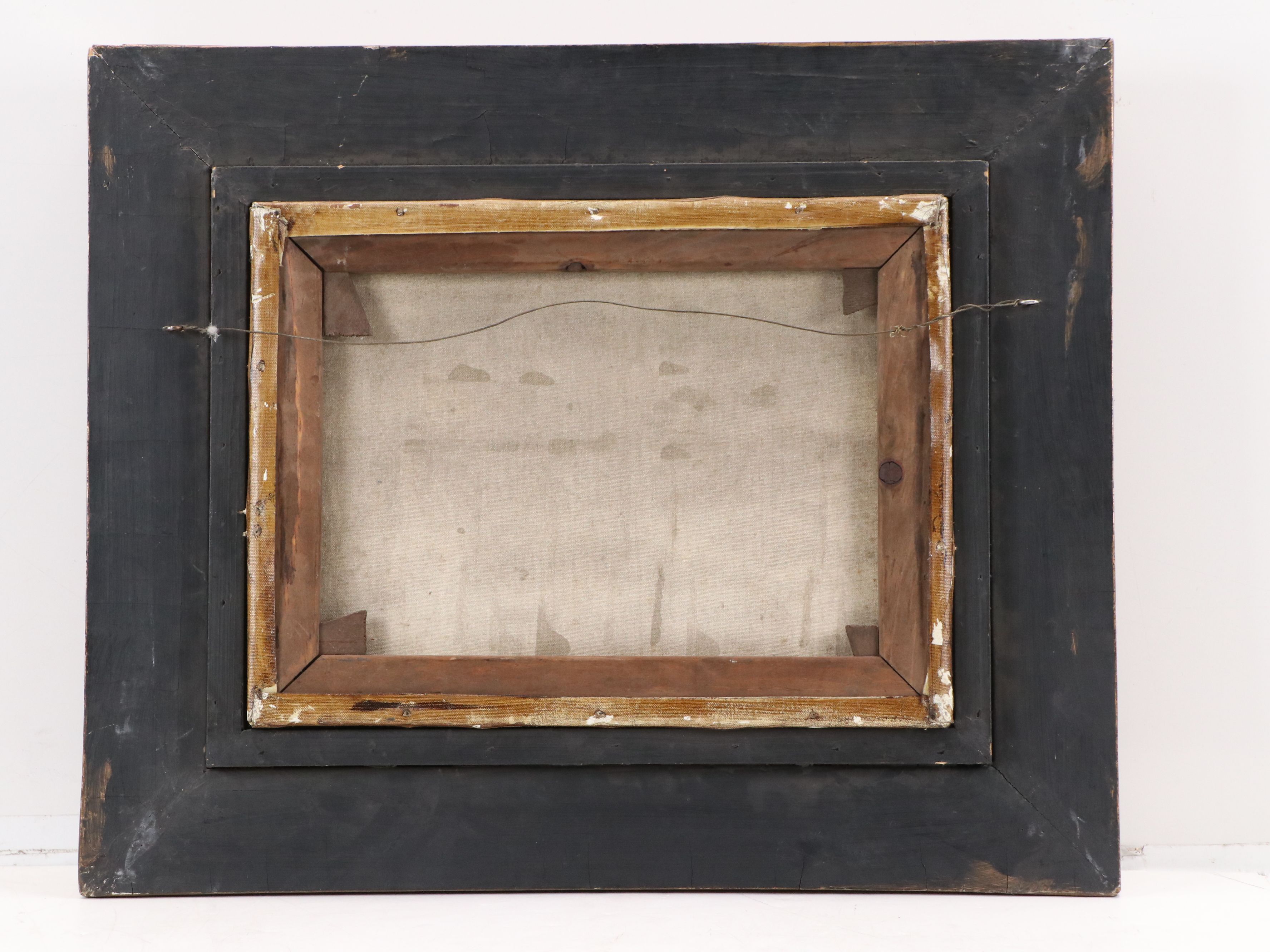 Style of Sir Alfred James Munnings Oil Painting of Horse Racing Scene