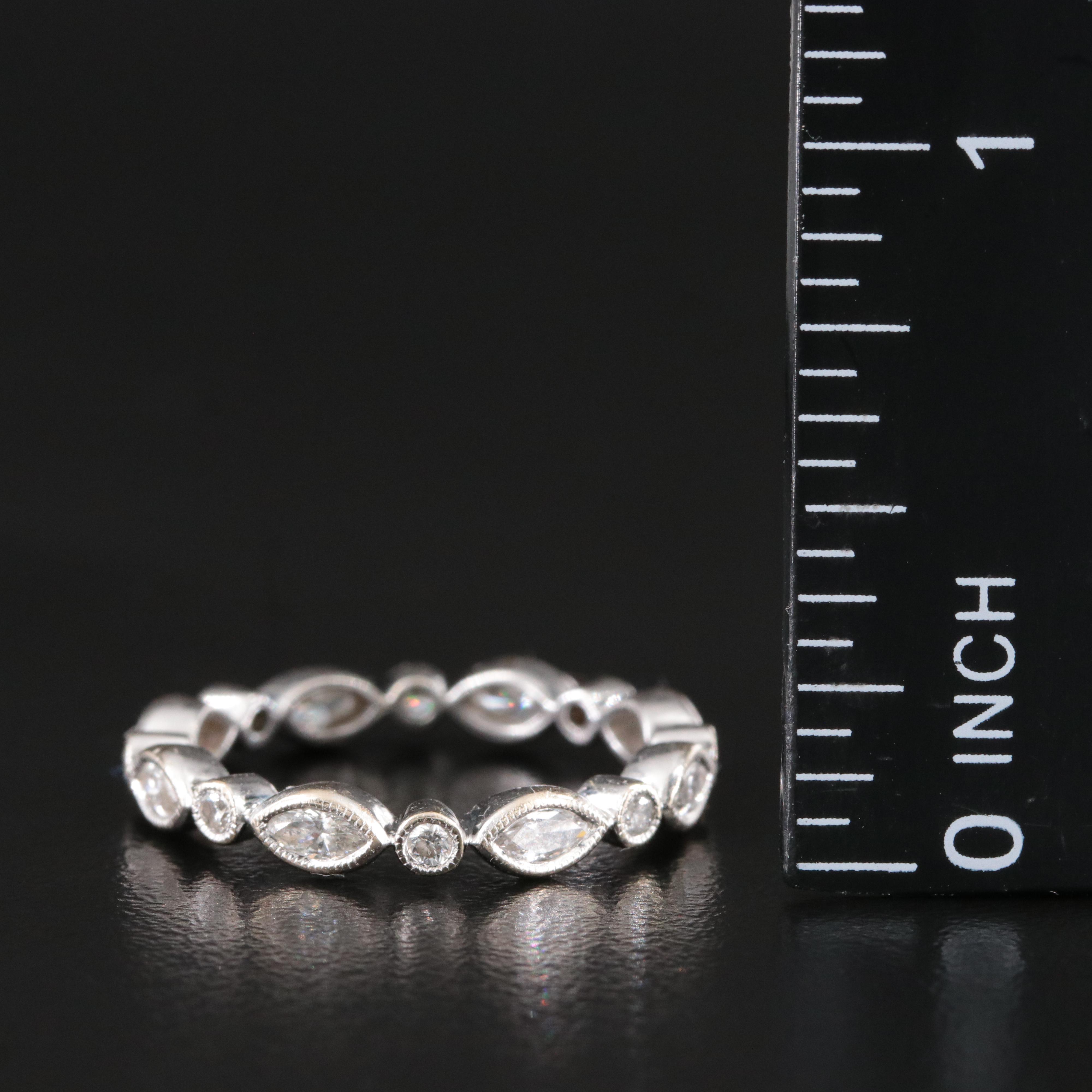 18K 0.78 CTW Diamond Eternity Ring