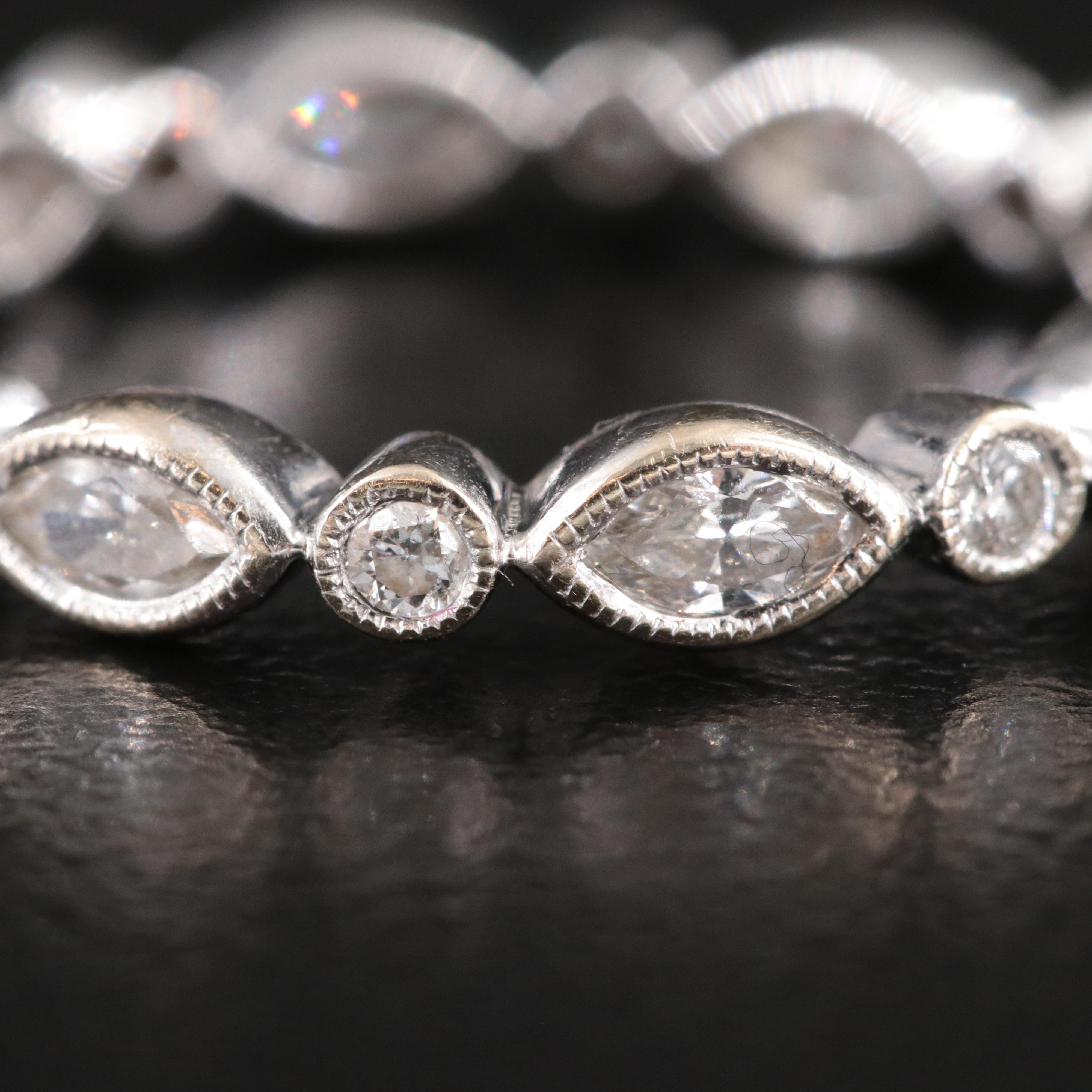 18K 0.78 CTW Diamond Eternity Ring