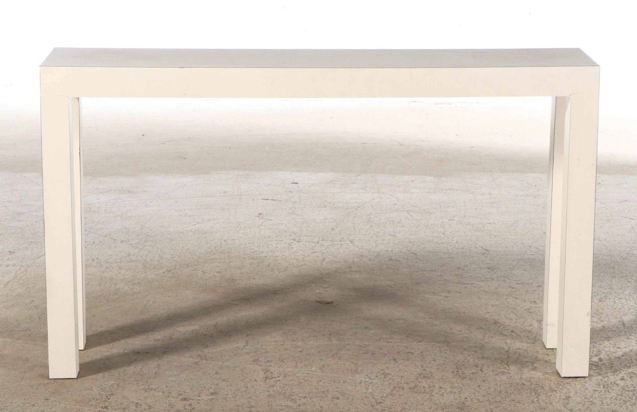 Modernist Style Laminate Console Table