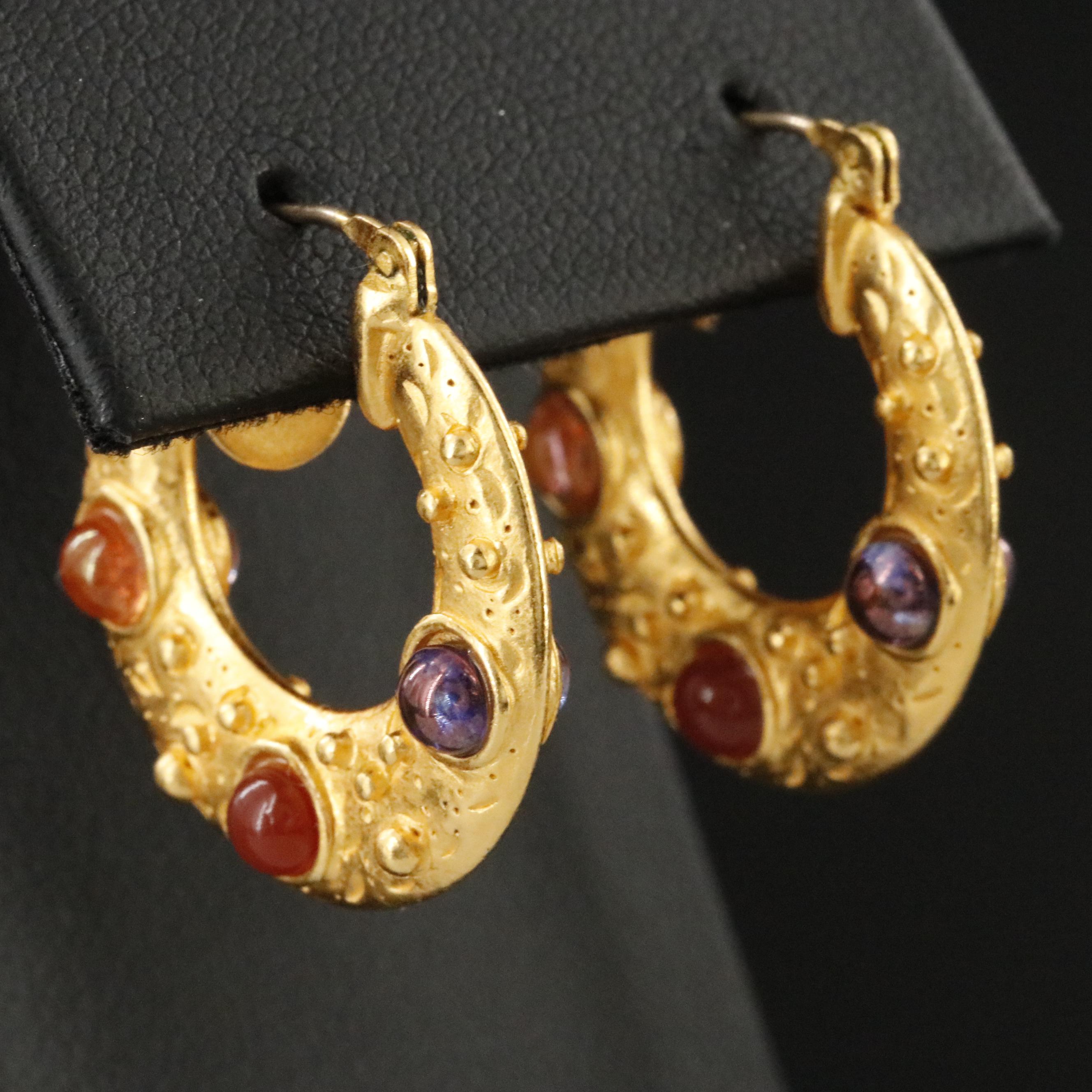 Metropolitan Museum of Art Cypriot Crescent Earrings