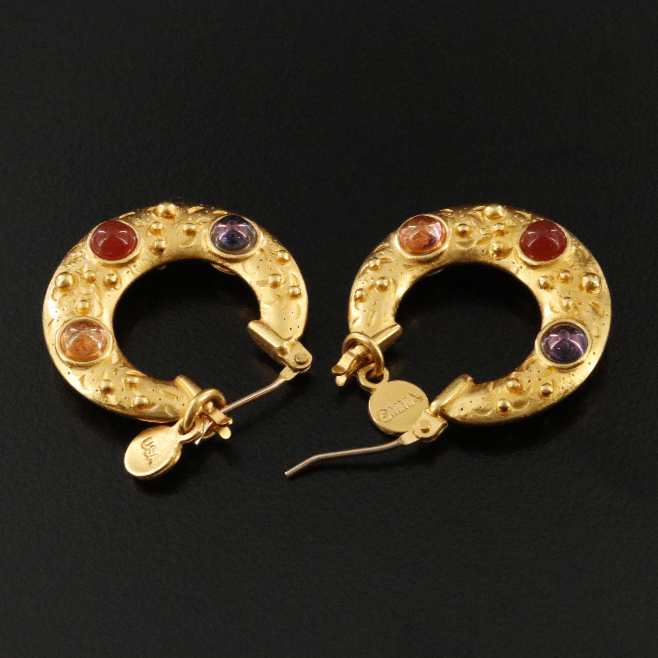 Metropolitan Museum of Art Cypriot Crescent Earrings