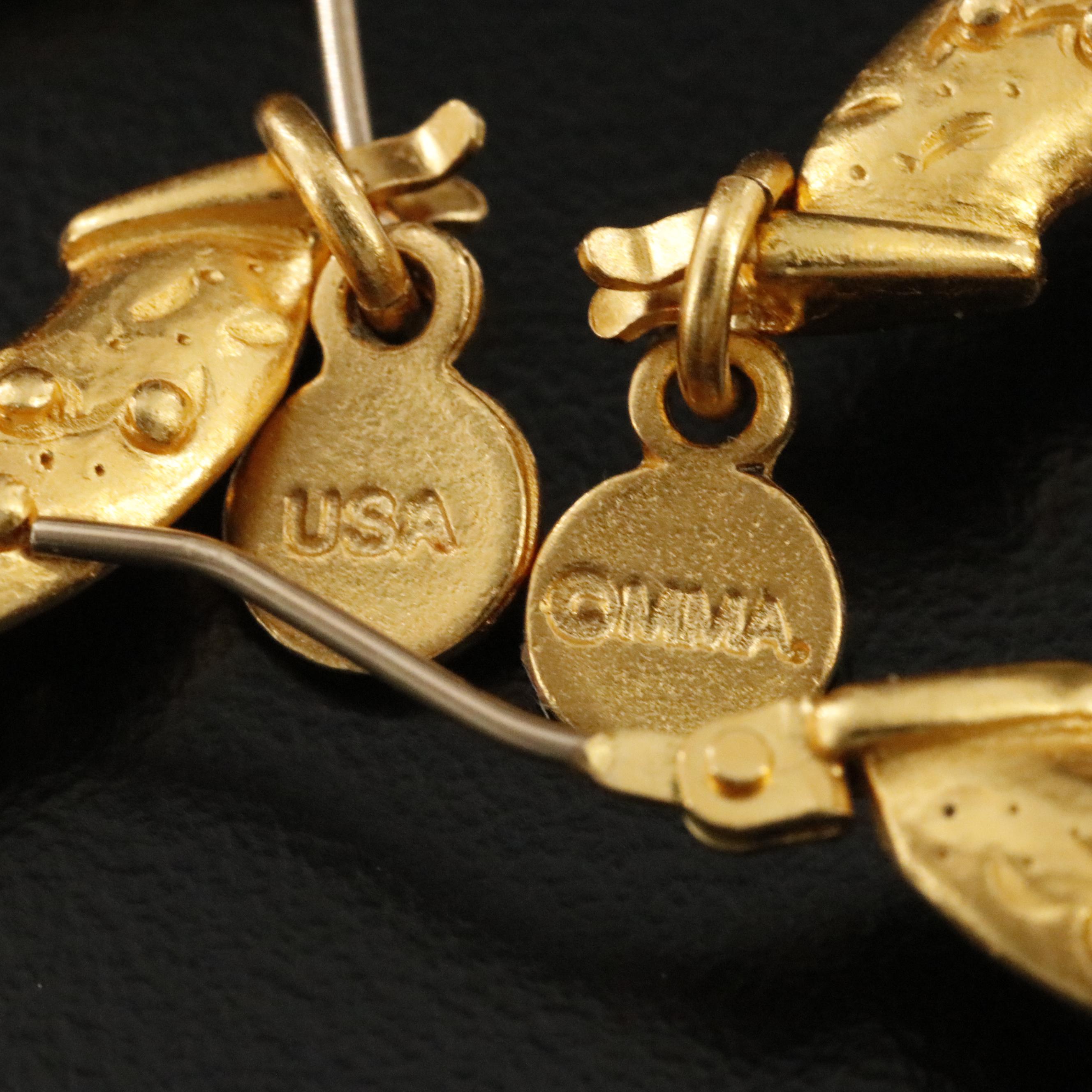 Metropolitan Museum of Art Cypriot Crescent Earrings