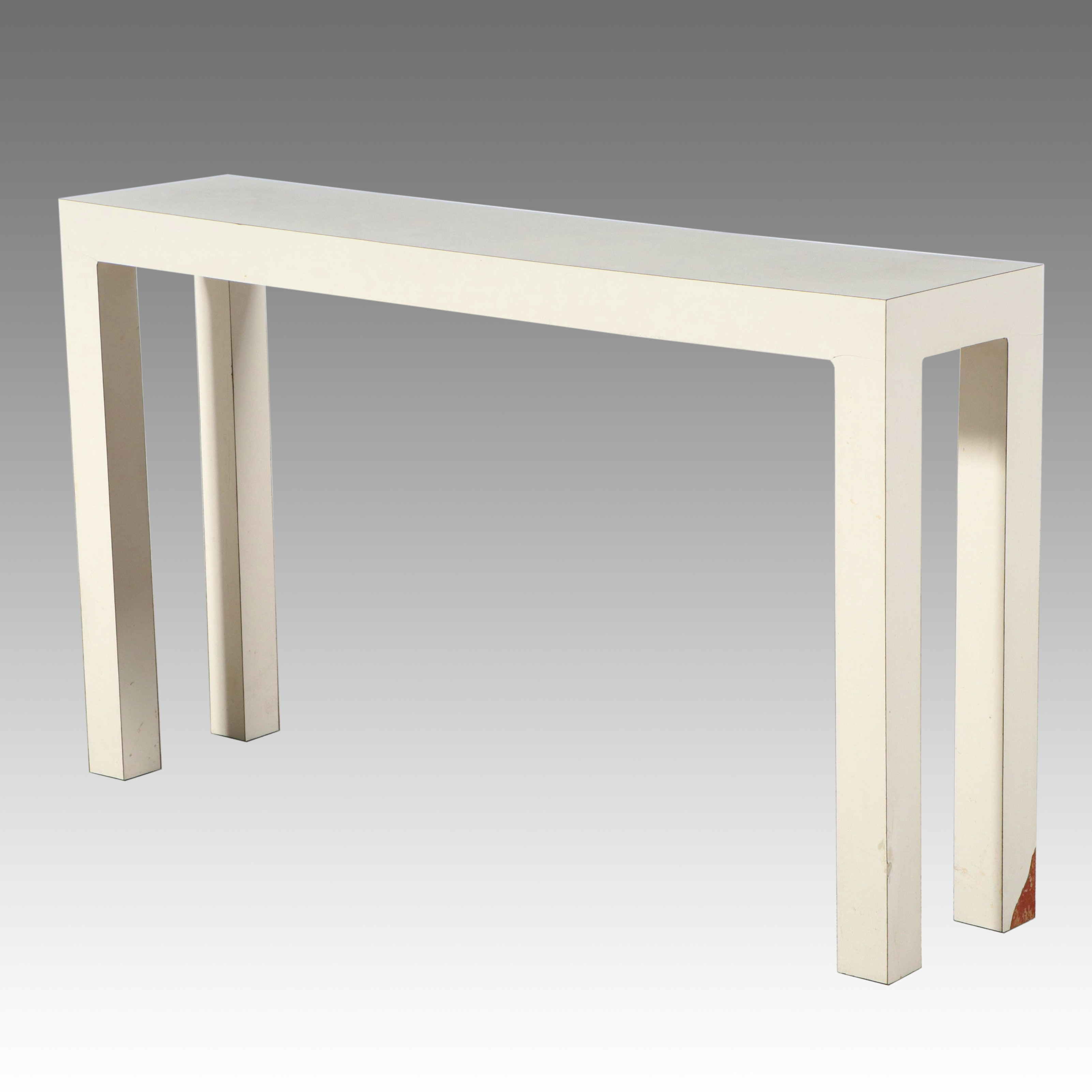 Modernist Style Laminate Console Table