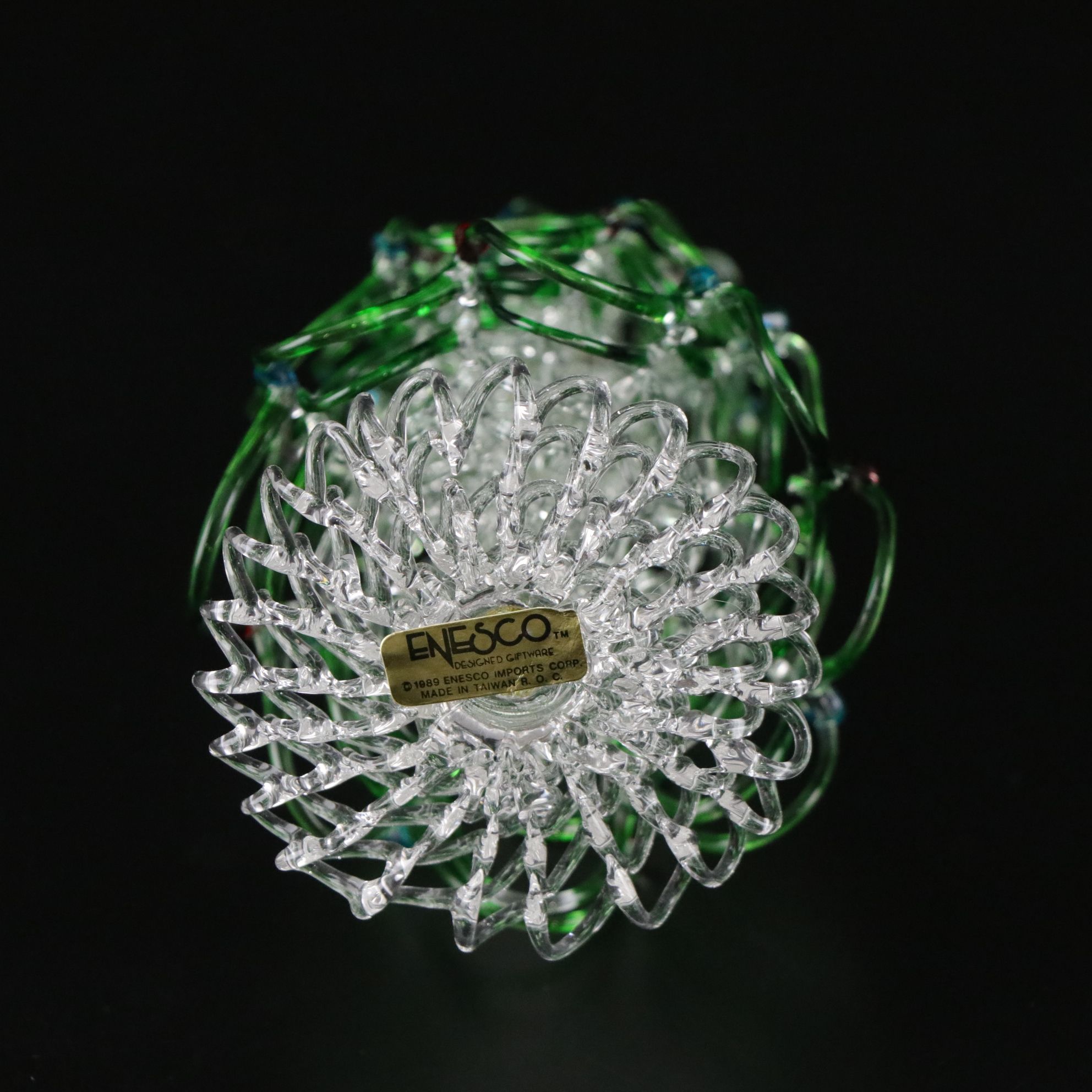 Spun Glass Christmas Trees and Other Figurines