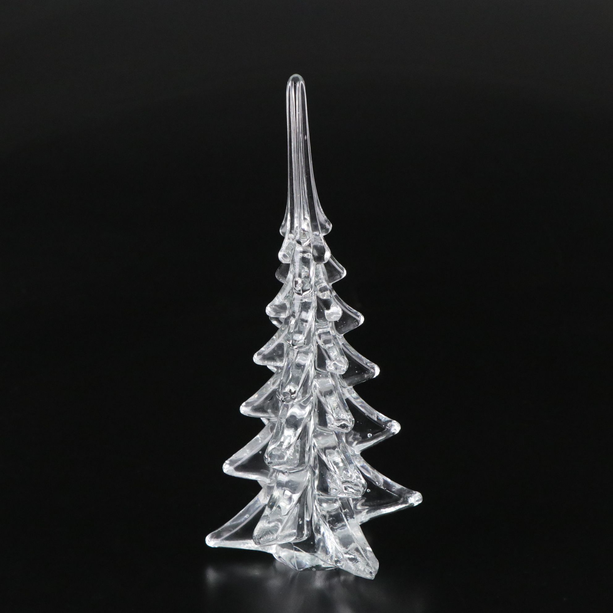 Spun Glass Christmas Trees and Other Figurines