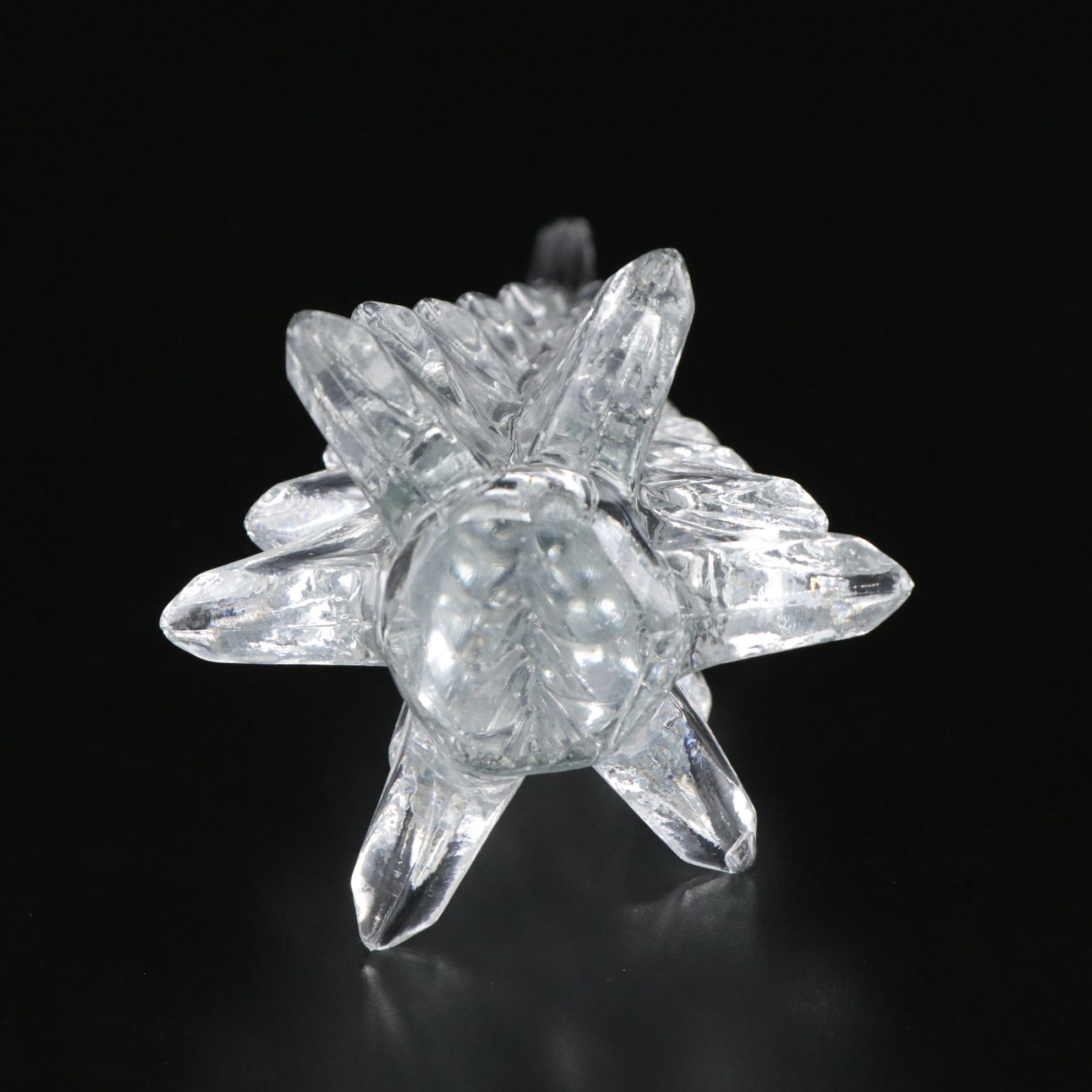 Spun Glass Christmas Trees and Other Figurines